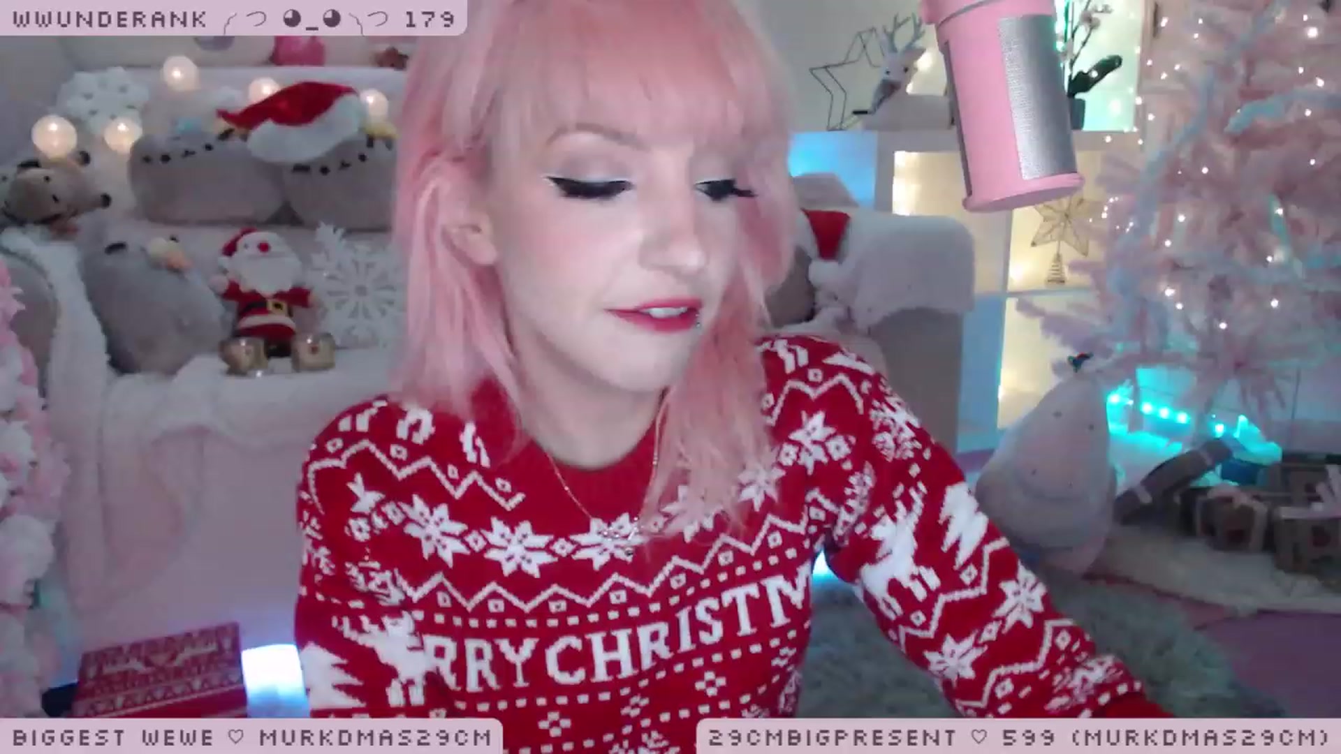 Gallery image thumbnail from MerryBishmas's myfreecams stream on, 12/25/2022, 02:49 image 5 of 20