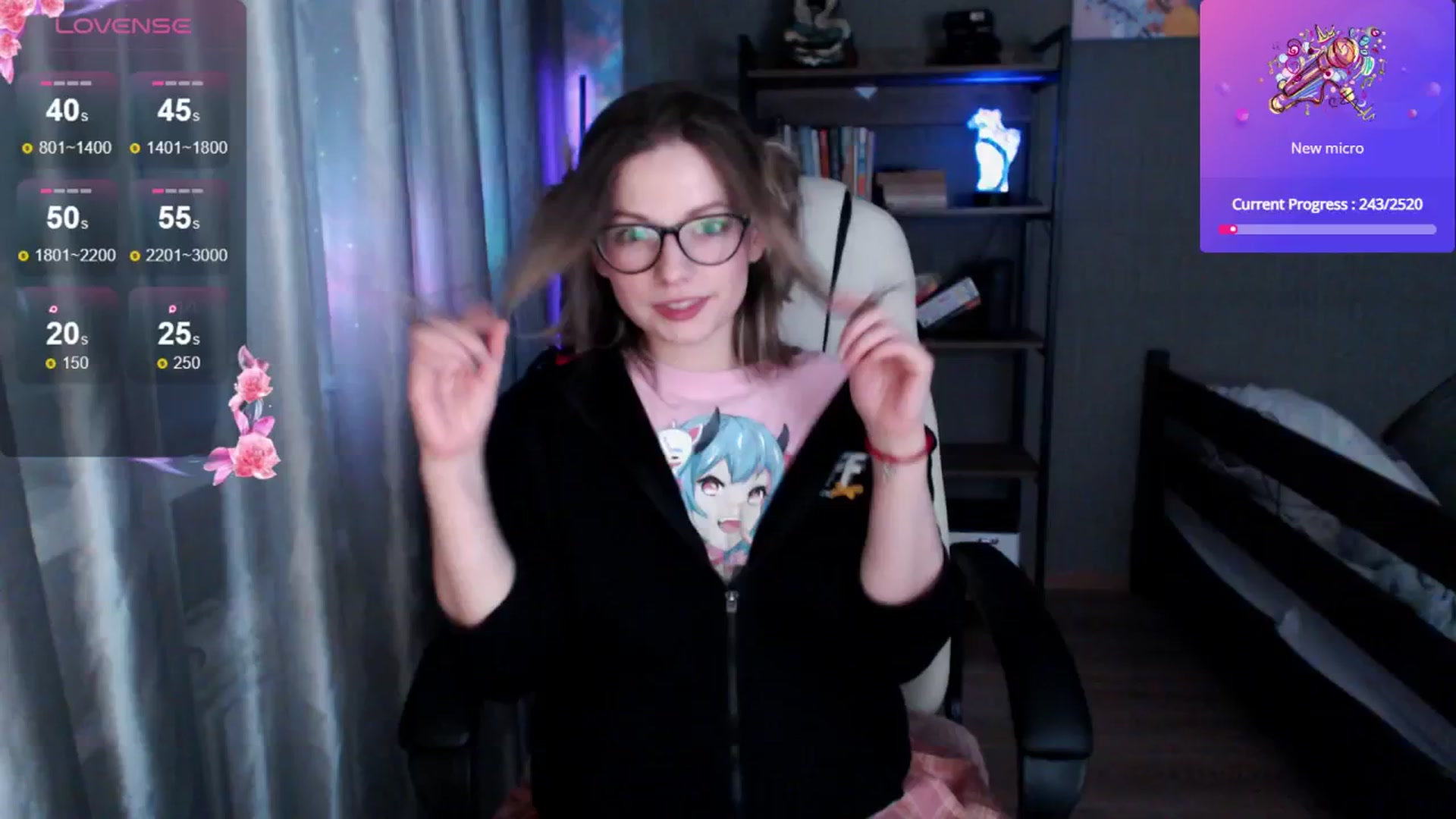 Gallery image thumbnail from MewTwo's myfreecams stream on, 05/21/2024, 21:30 image 9 of 20