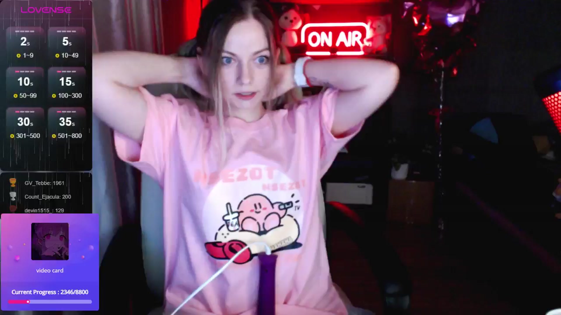 Gallery image thumbnail from MewTwo's myfreecams stream on, 07/22/2024, 24:07 image 17 of 20