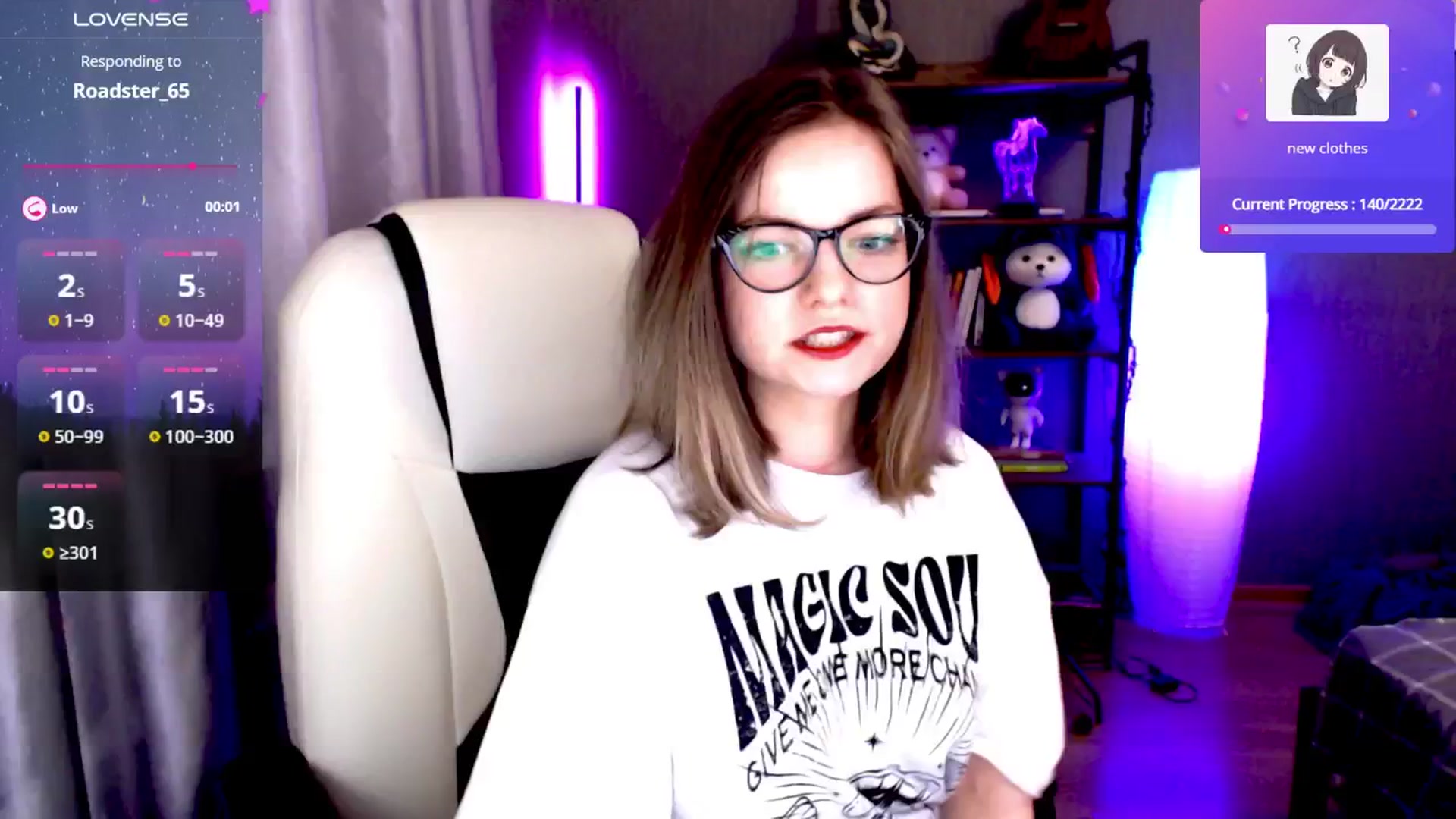 Gallery image thumbnail from MewTwo's myfreecams stream on, 12/16/2024, 01:44 image 1 of 20