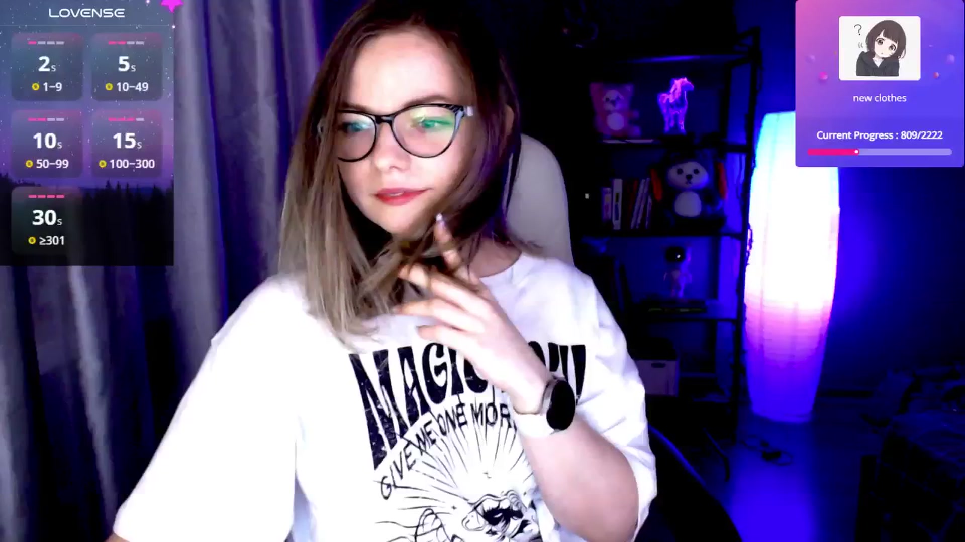 Gallery image thumbnail from MewTwo's myfreecams stream on, 12/16/2024, 04:29 image 12 of 20