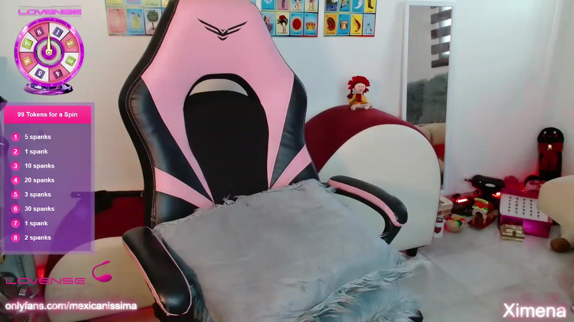 Gallery image thumbnail from Mexicanissima's myfreecams stream on, 05/31/2023, 21:06 image 15 of 20