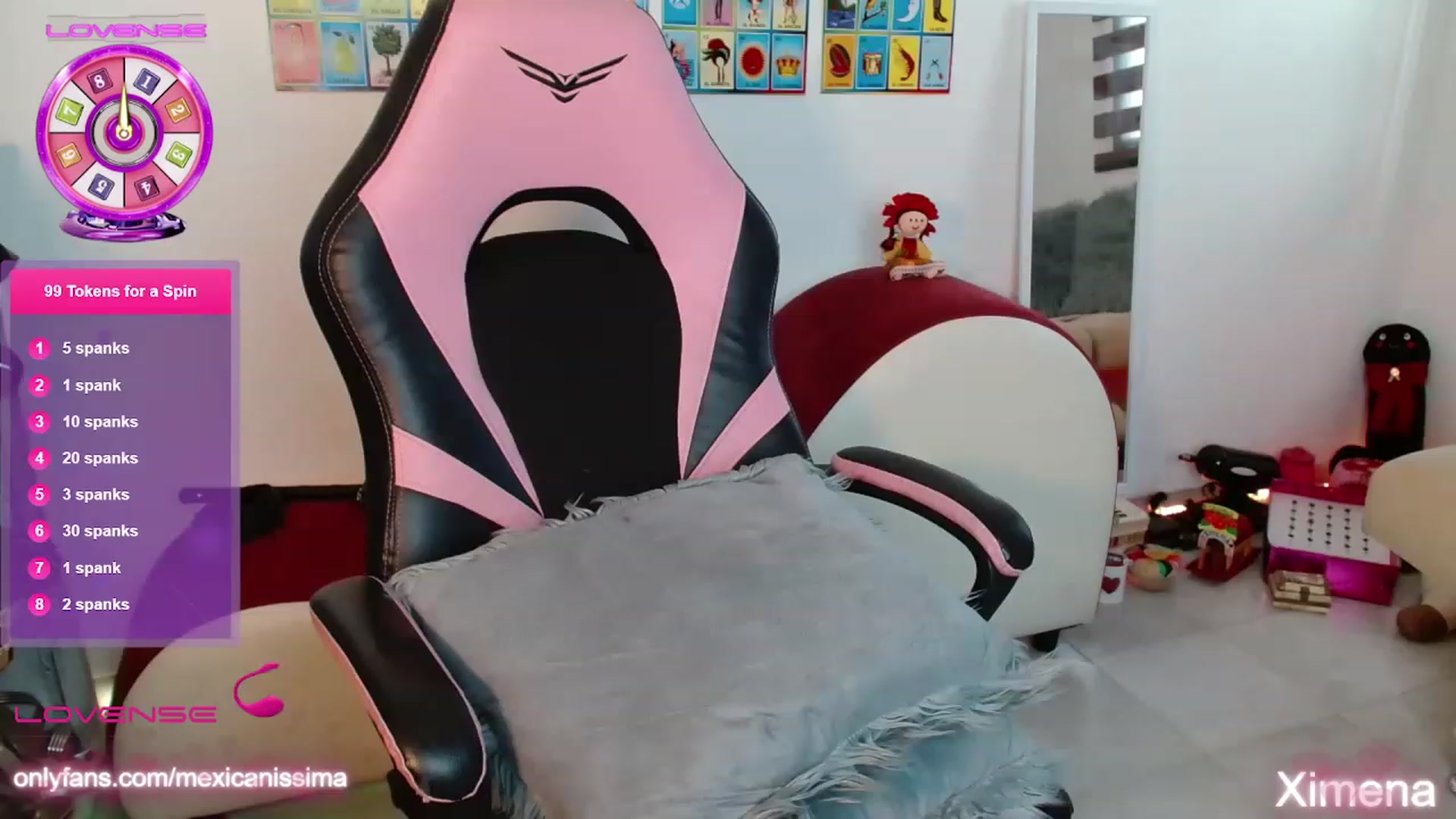 Gallery image thumbnail from Mexicanissima's myfreecams stream on, 05/31/2023, 21:06 image 16 of 20