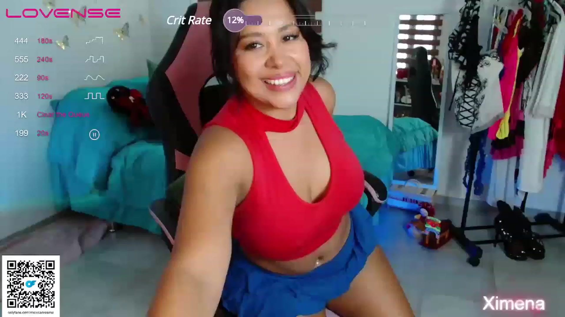 Gallery image thumbnail from Mexicanissima's myfreecams stream on, 07/08/2023, 20:26 image 10 of 20