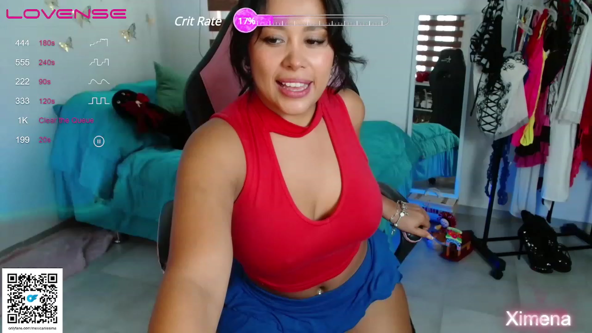 Gallery image thumbnail from Mexicanissima's myfreecams stream on, 07/08/2023, 20:26 image 14 of 20
