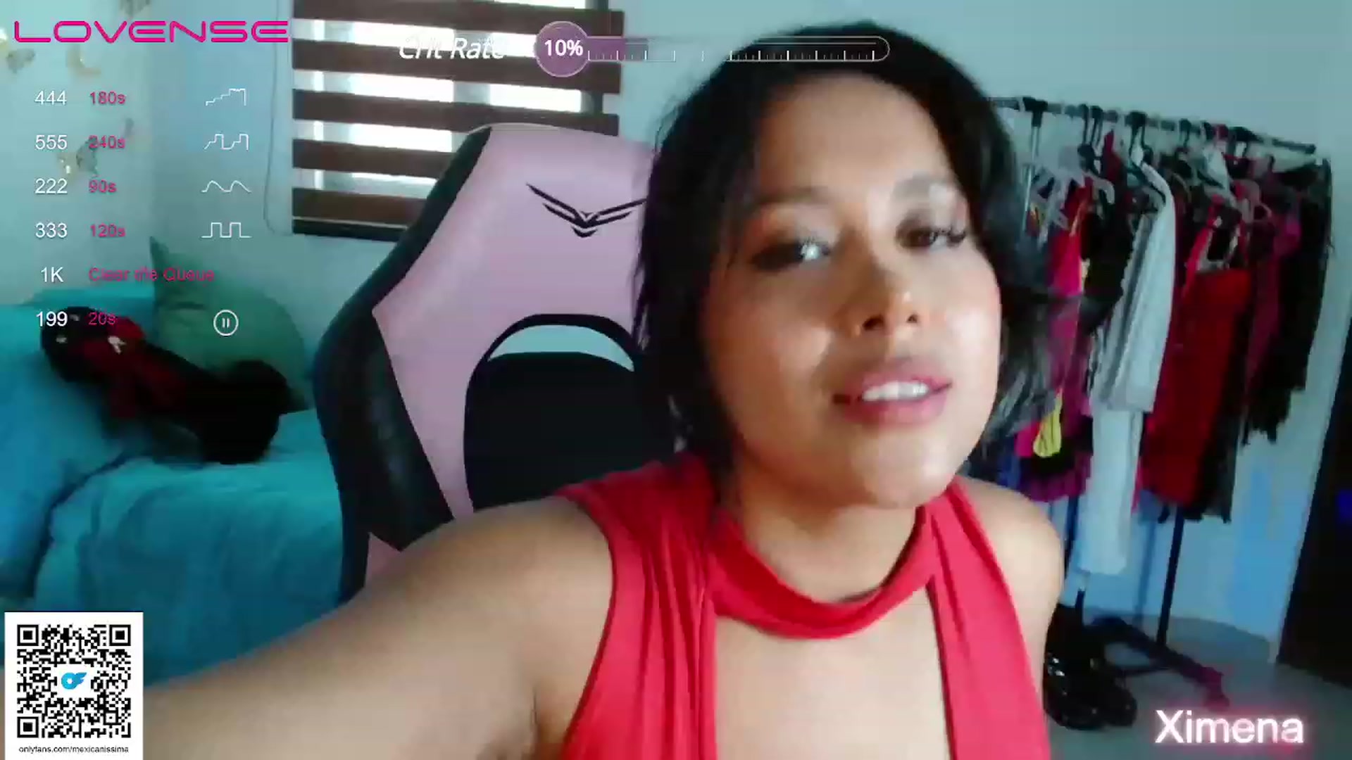 Gallery image thumbnail from Mexicanissima's myfreecams stream on, 07/08/2023, 20:26 image 4 of 20