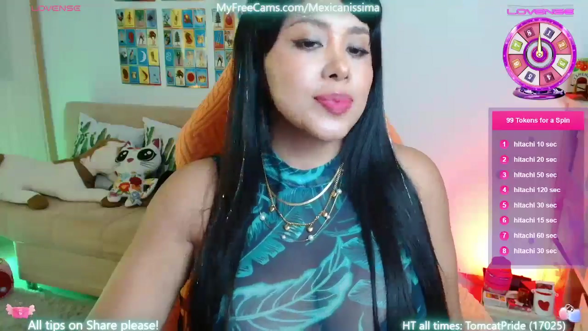 Gallery image thumbnail from Mexicanissima's myfreecams stream on, 11/20/2024, 02:34 image 6 of 20