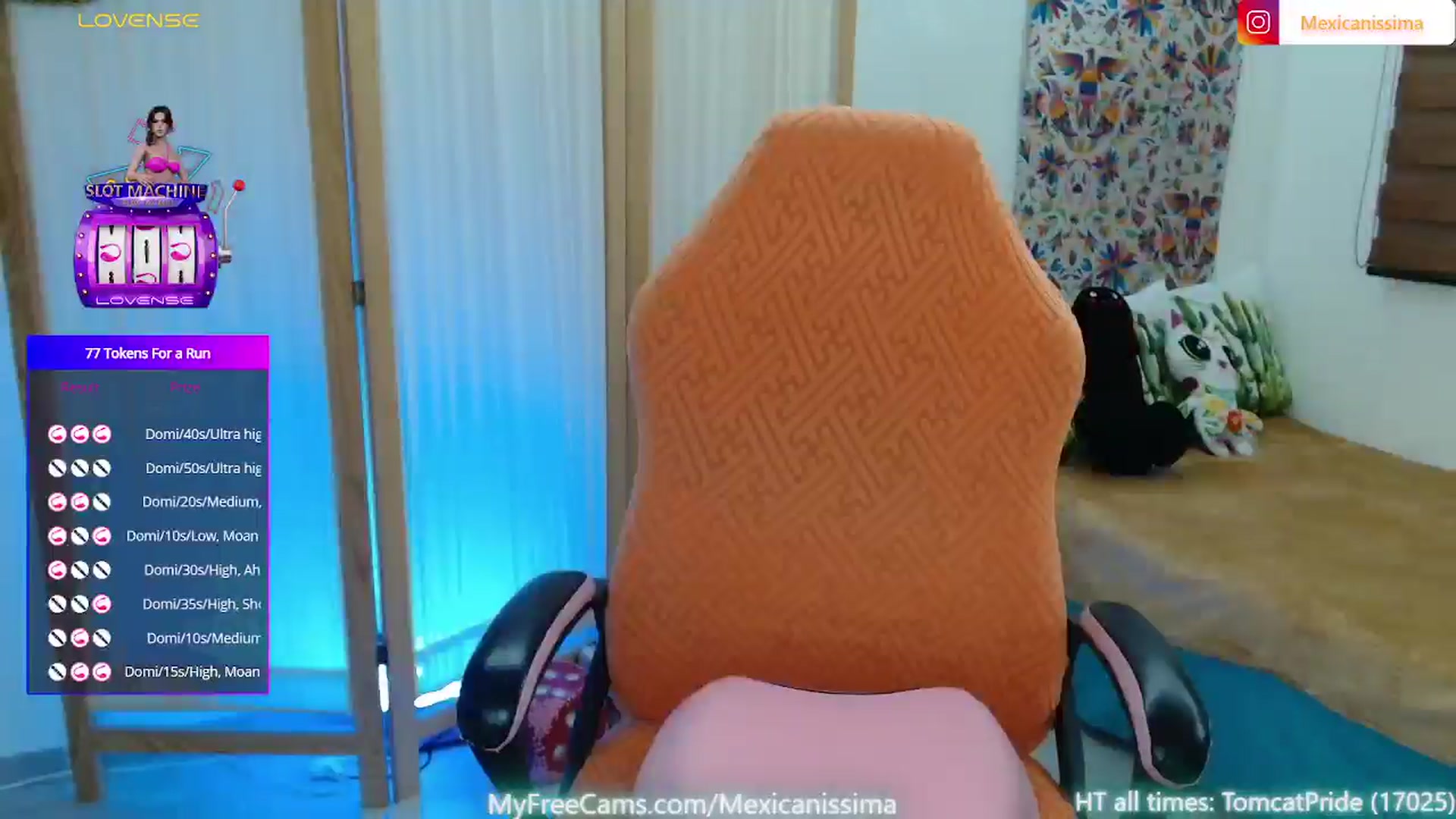 Gallery image thumbnail from Mexicanissima's myfreecams stream on, 05/28/2025, 01:33 image 9 of 20