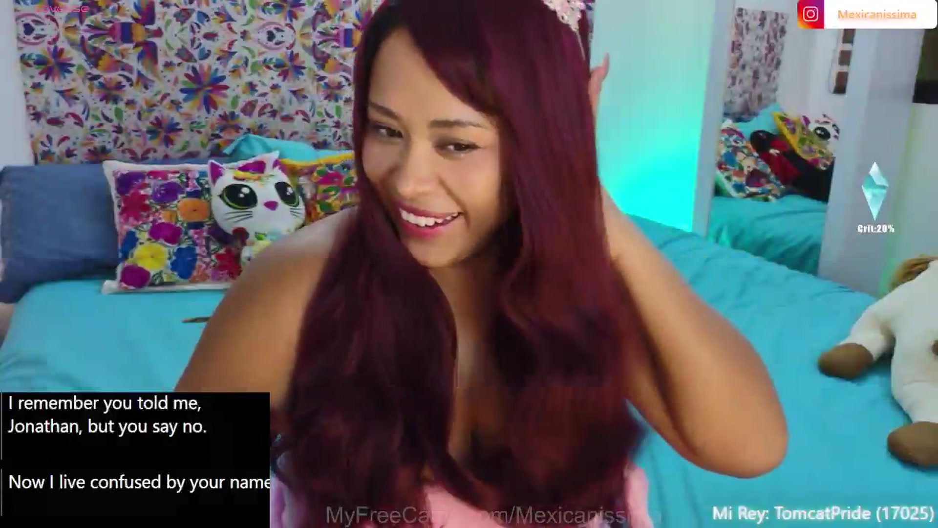 Gallery image thumbnail from Mexicanissima's myfreecams stream on, 08/28/2026, 01:08 image 16 of 20