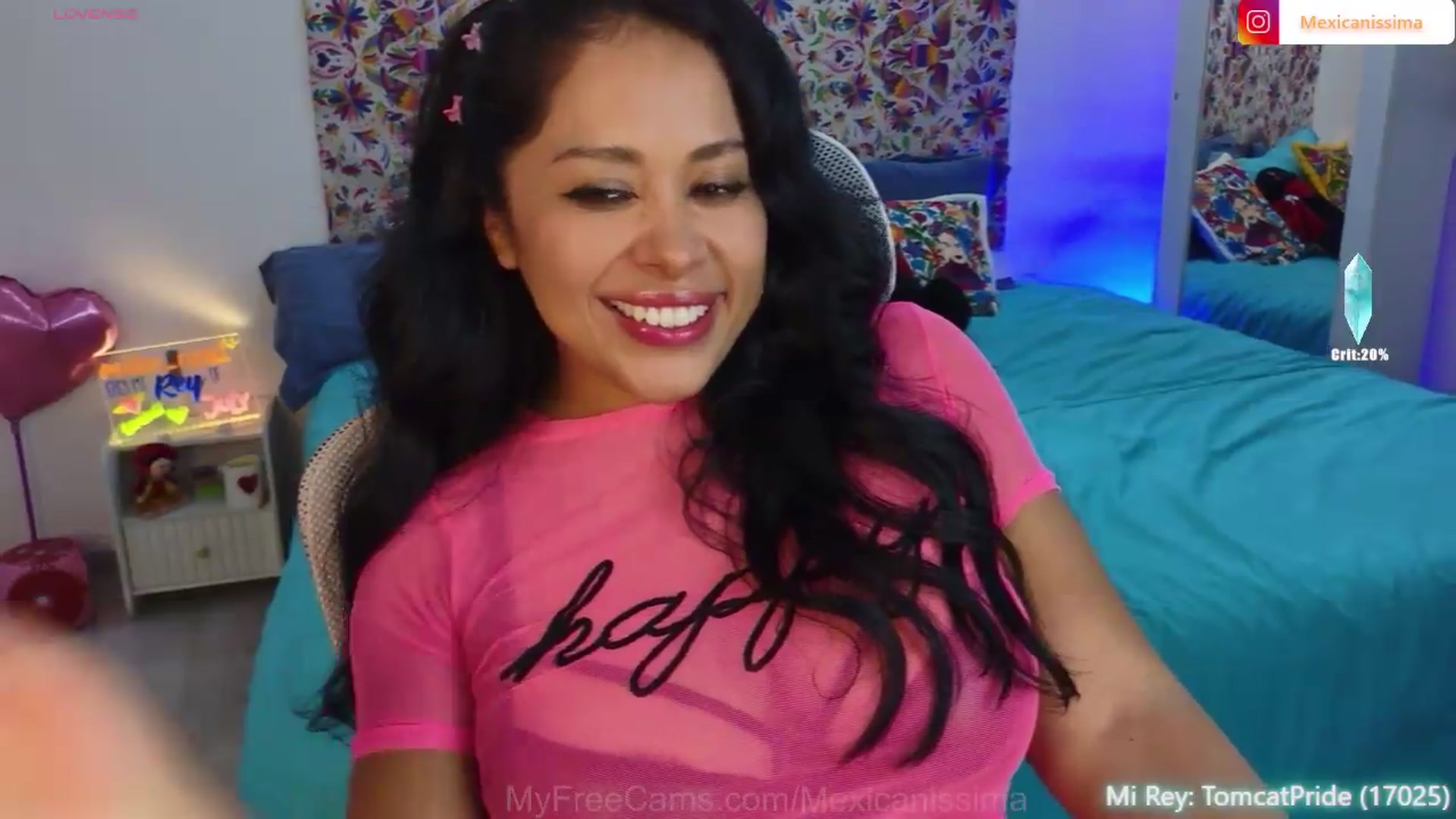 Gallery image thumbnail from Mexicanissima's myfreecams stream on, 08/29/2026, 24:27 image 14 of 20