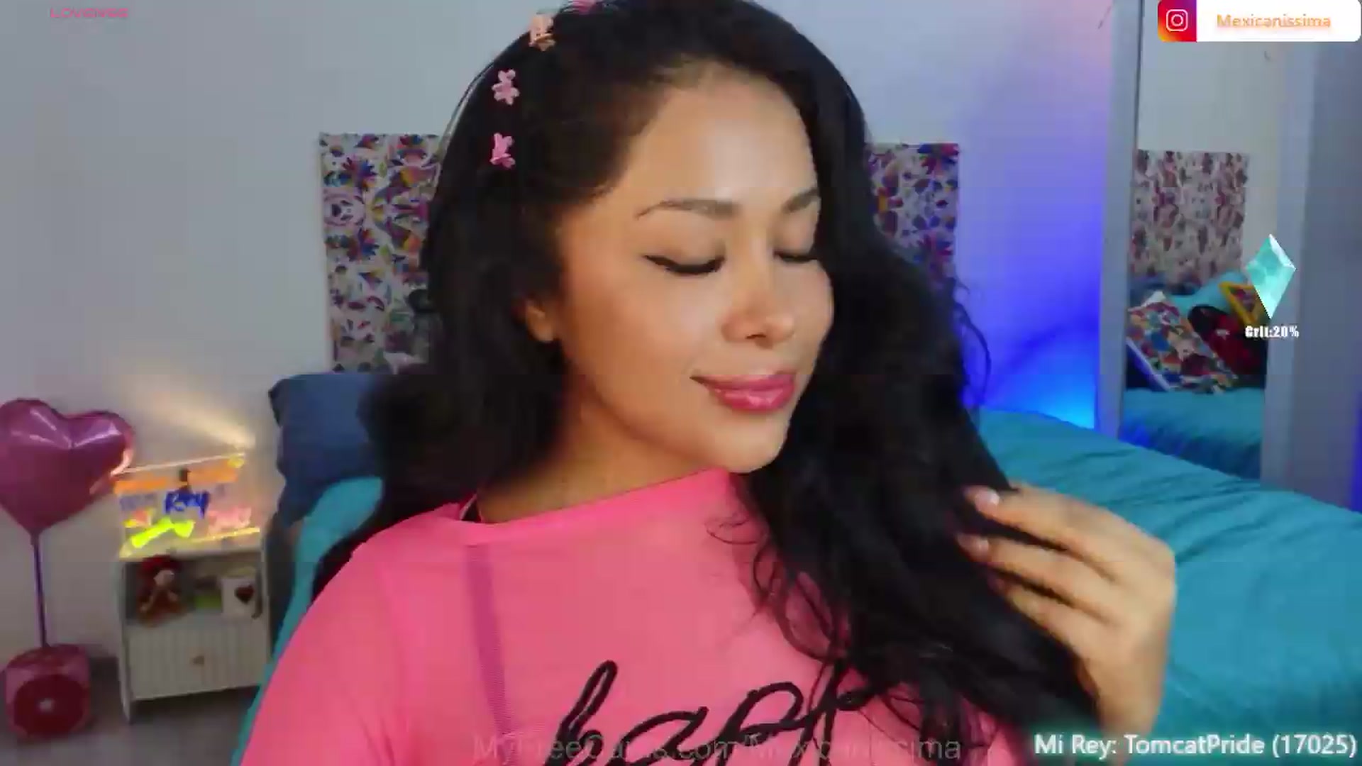 Gallery image thumbnail from Mexicanissima's myfreecams stream on, 08/29/2026, 24:27 image 3 of 20