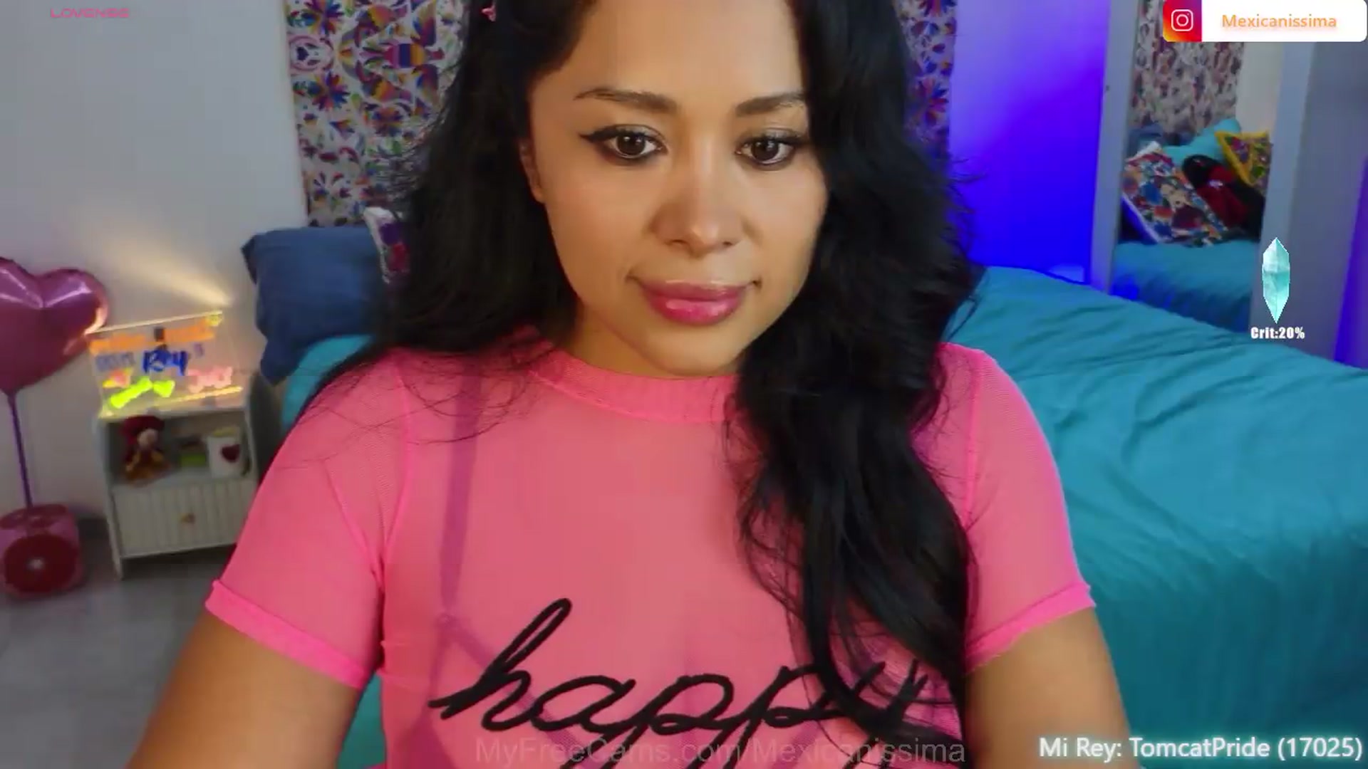 Gallery image thumbnail from Mexicanissima's myfreecams stream on, 08/29/2026, 24:27 image 16 of 20