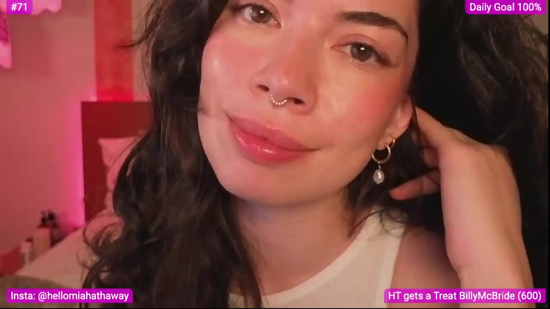 Gallery image thumbnail from MiaHathaway's myfreecams stream on, 06/15/2026, 06:43 image 9 of 20