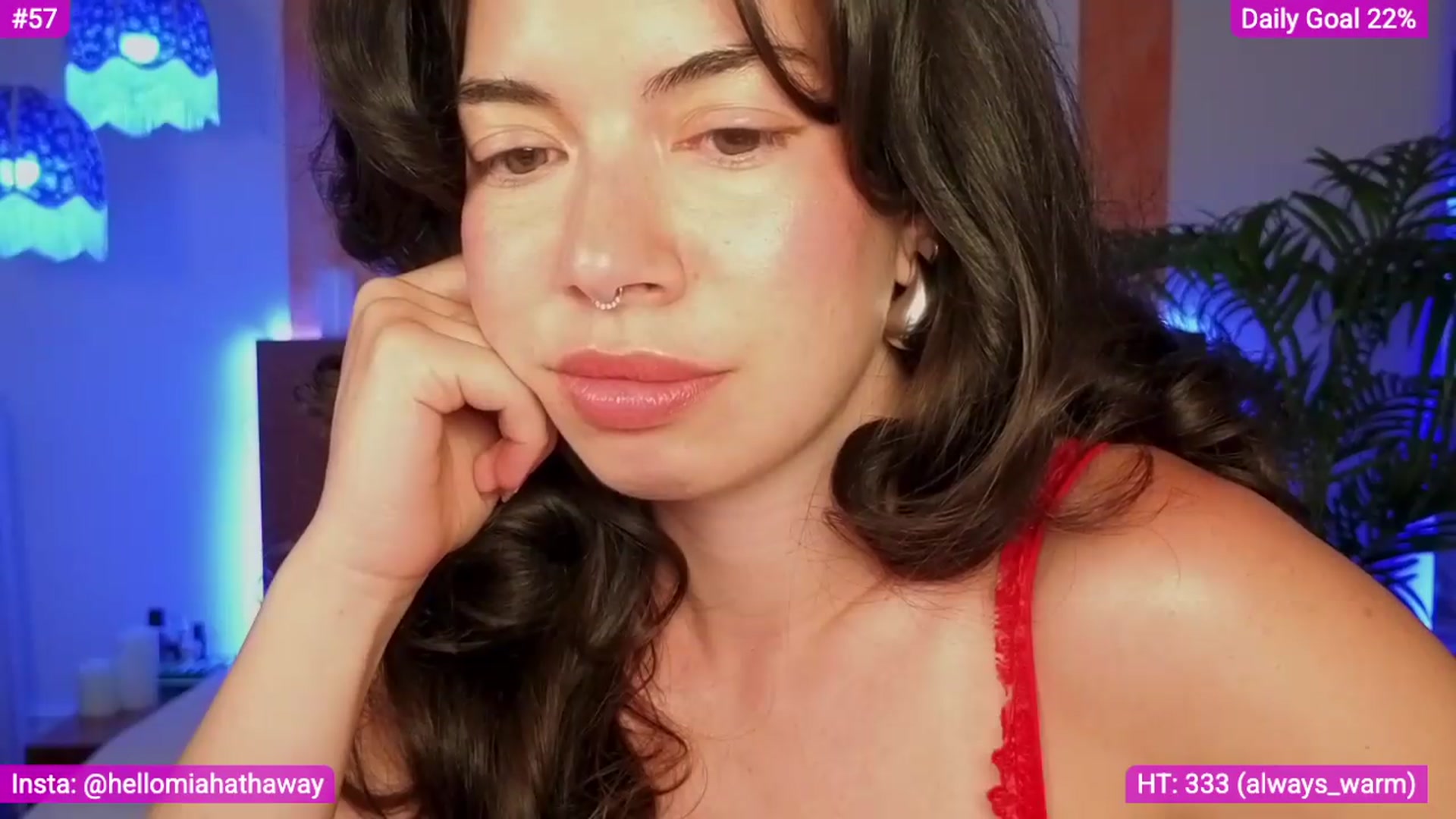 Gallery image thumbnail from MiaHathaway's myfreecams stream on, 08/13/2026, 05:24 image 9 of 20