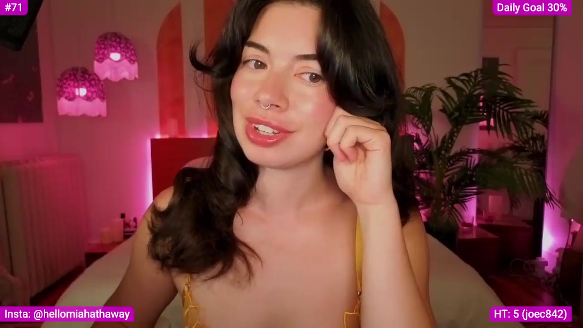Gallery image thumbnail from MiaHathaway's myfreecams stream on, 08/14/2026, 04:53 image 4 of 20