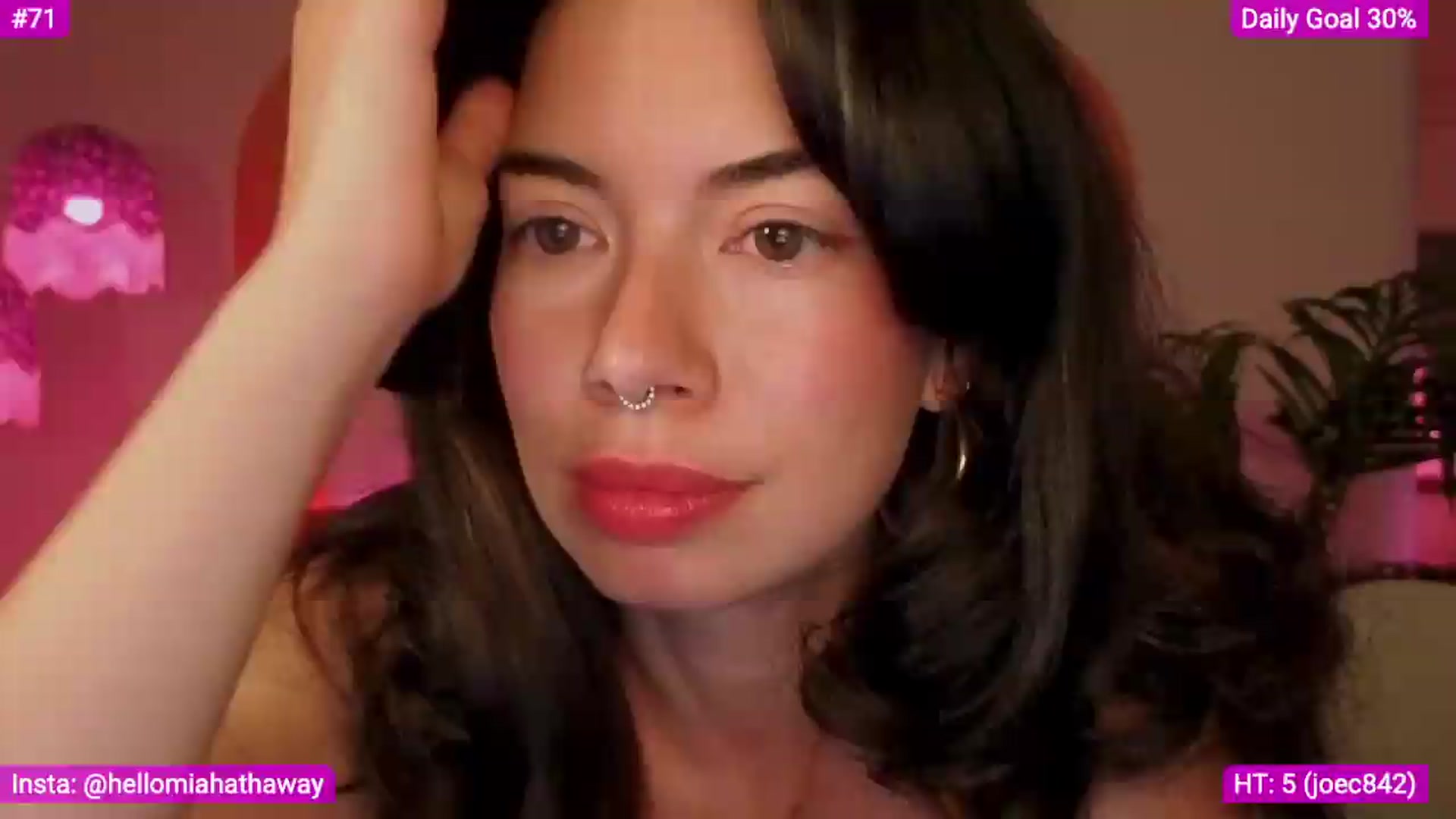 Gallery image thumbnail from MiaHathaway's myfreecams stream on, 08/14/2026, 04:53 image 2 of 20