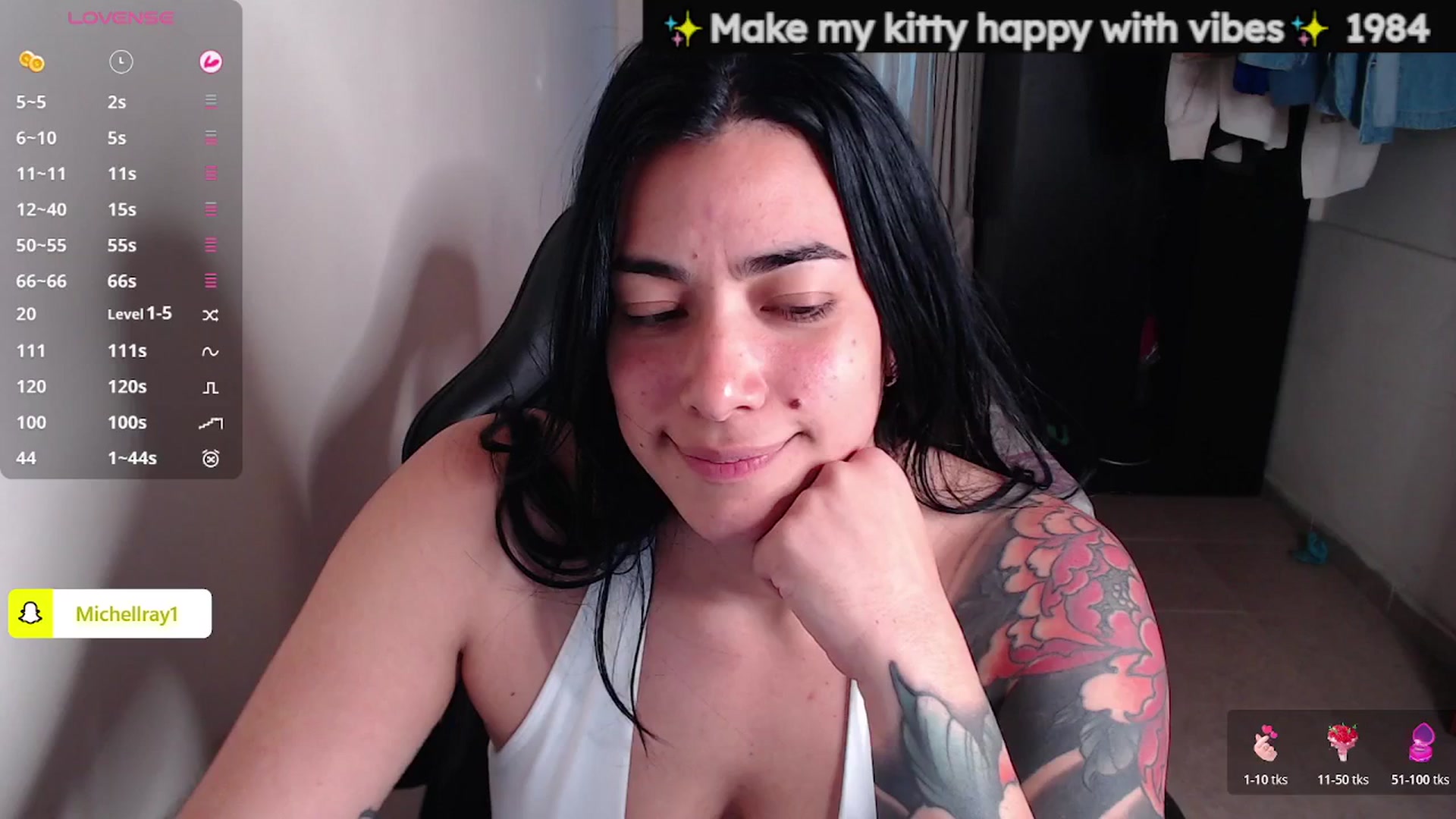Gallery image thumbnail from MichellRay's myfreecams stream on, 03/12/2026, 19:17 image 7 of 20