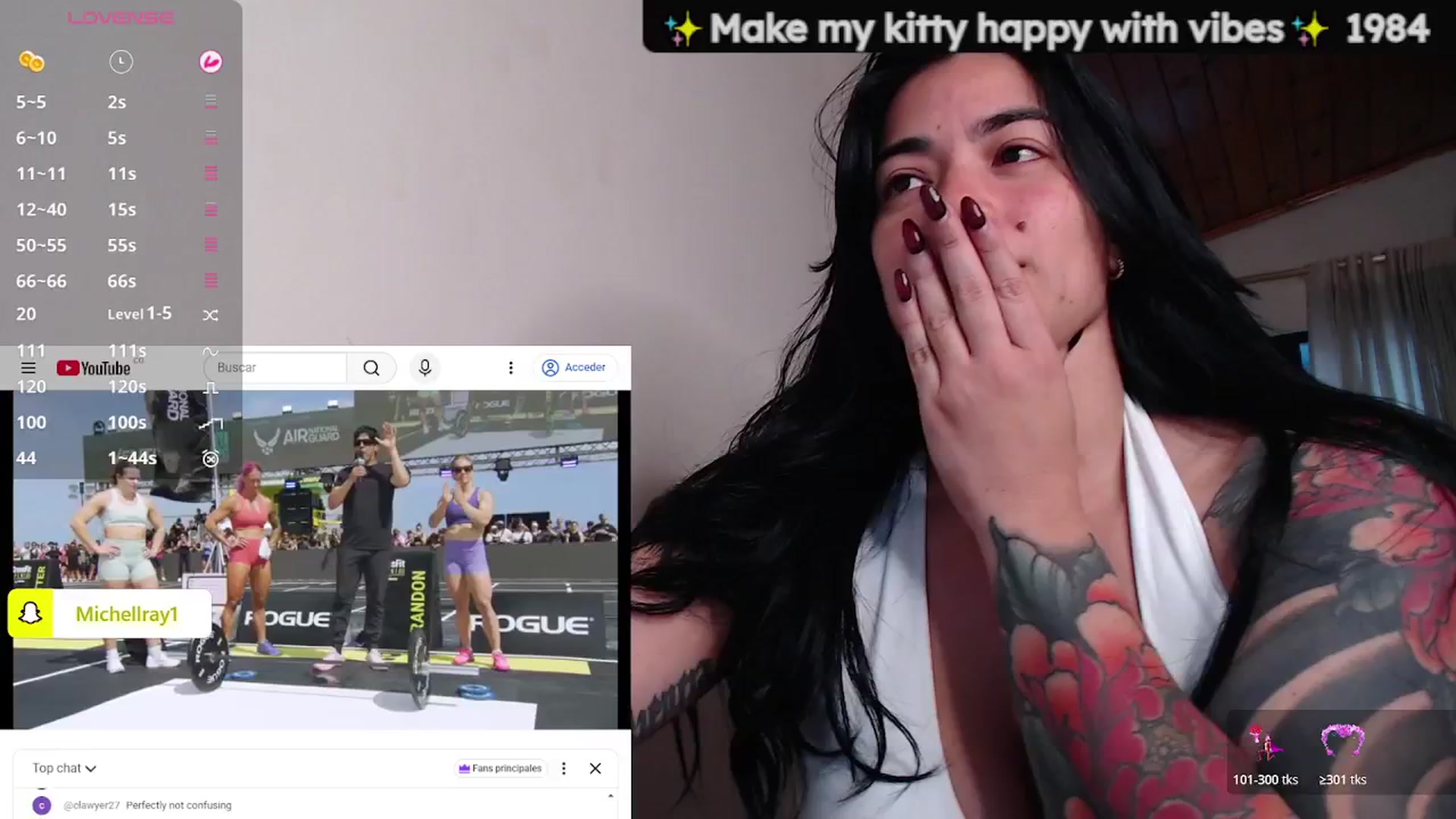 Gallery image thumbnail from MichellRay's myfreecams stream on, 03/12/2026, 19:17 image 18 of 20