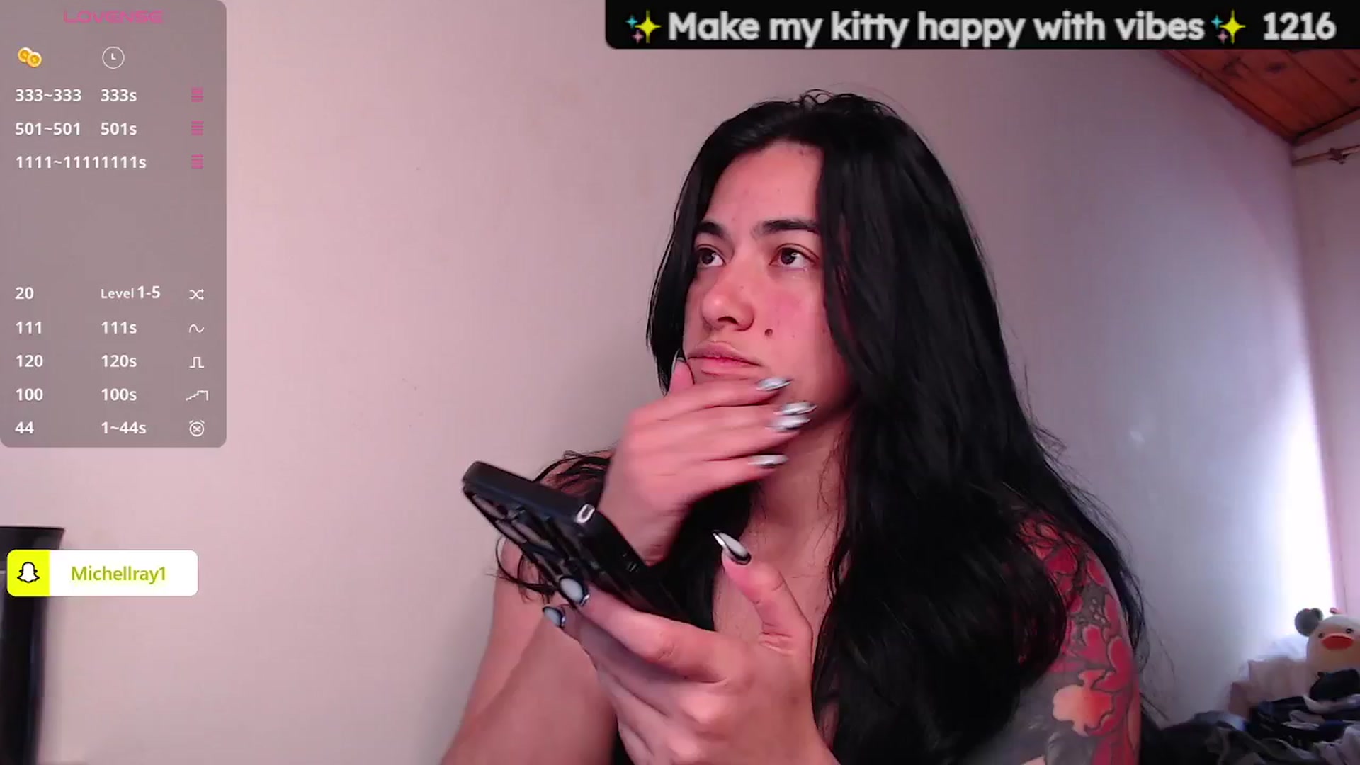 Gallery image thumbnail from MichellRay's myfreecams stream on, 03/19/2026, 20:07 image 16 of 20