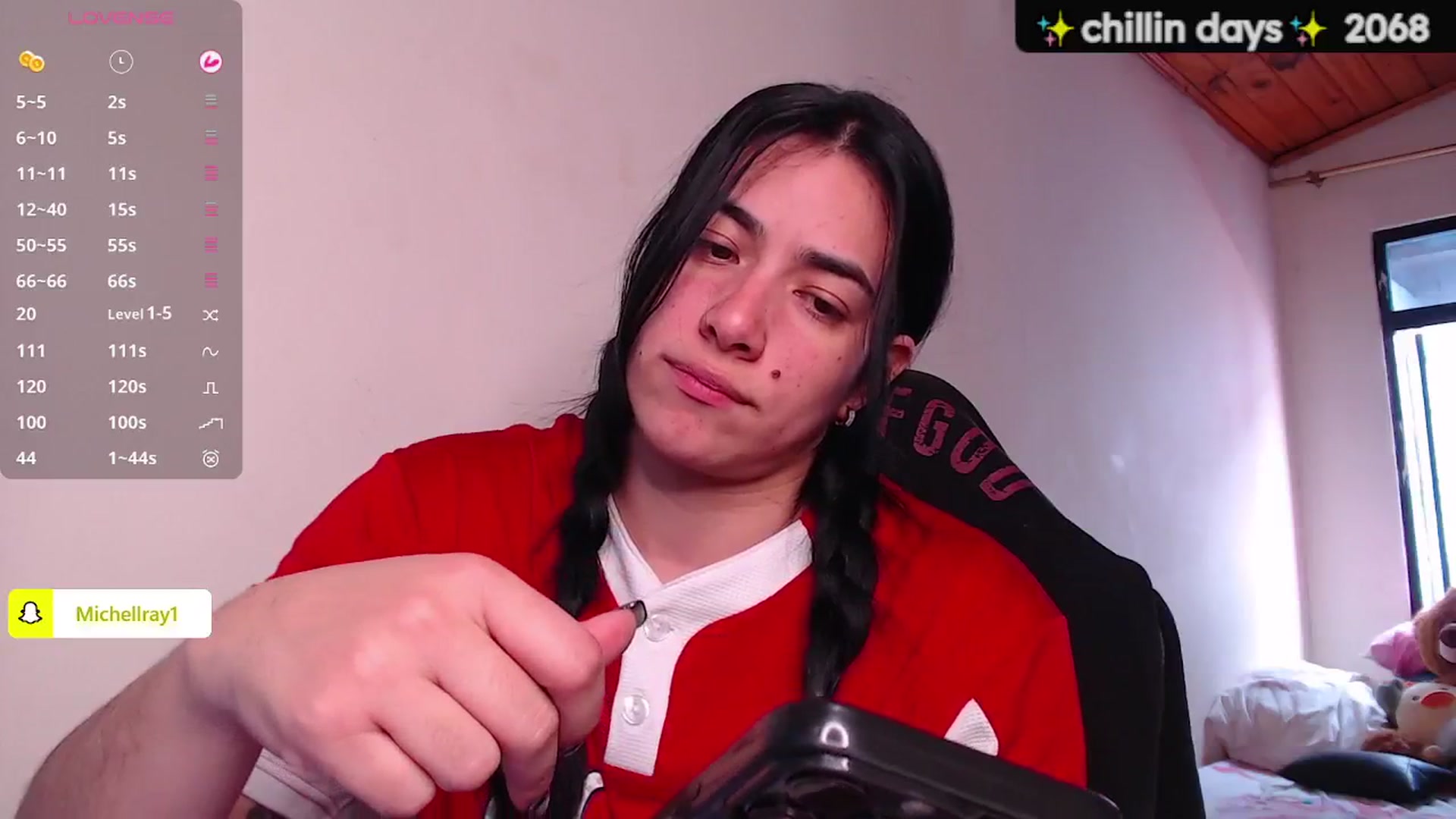 Gallery image thumbnail from MichellRay's myfreecams stream on, 04/03/2026, 20:07 image 16 of 20