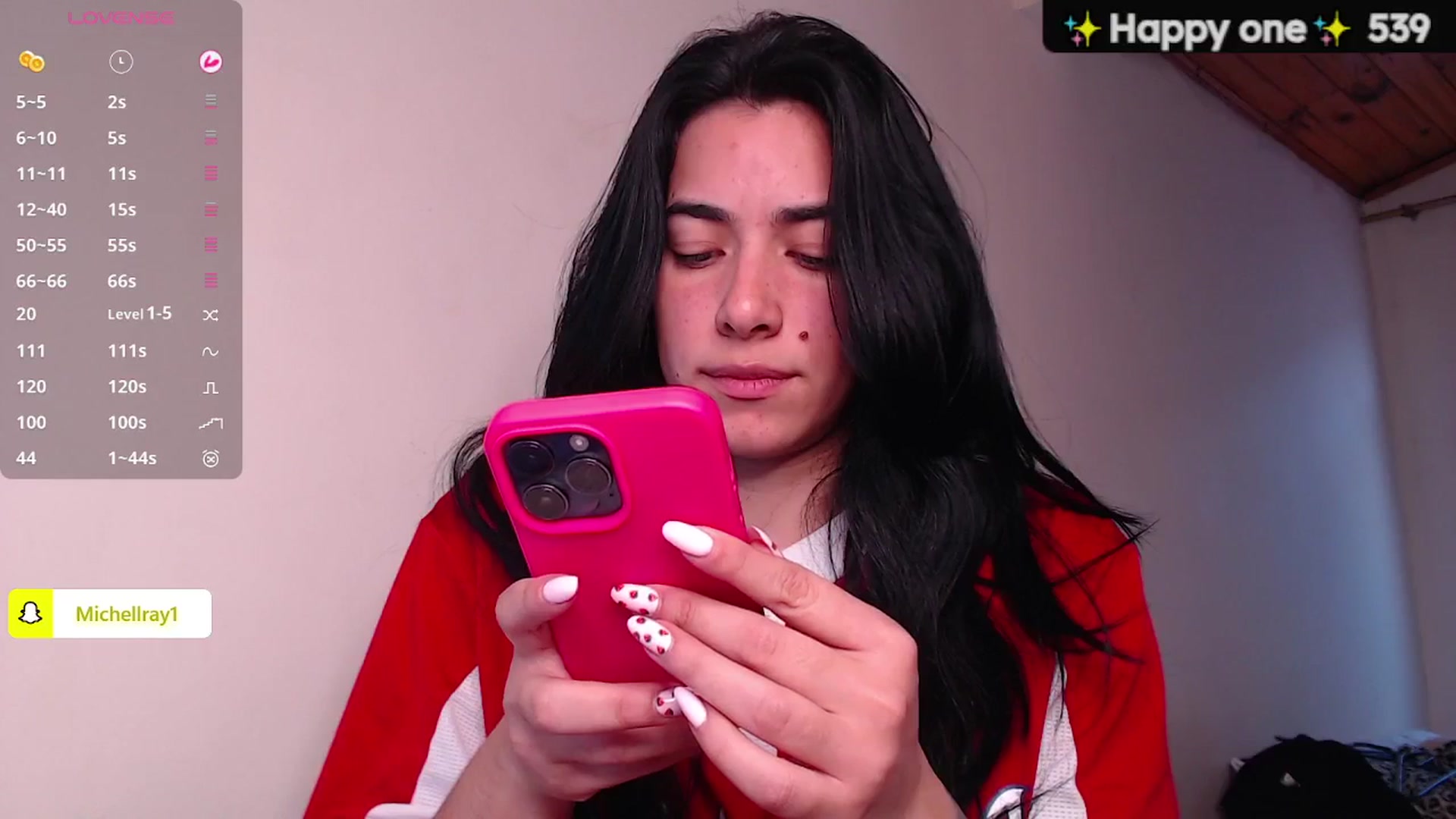 Gallery image thumbnail from MichellRay's myfreecams stream on, 04/18/2026, 17:39 image 6 of 20