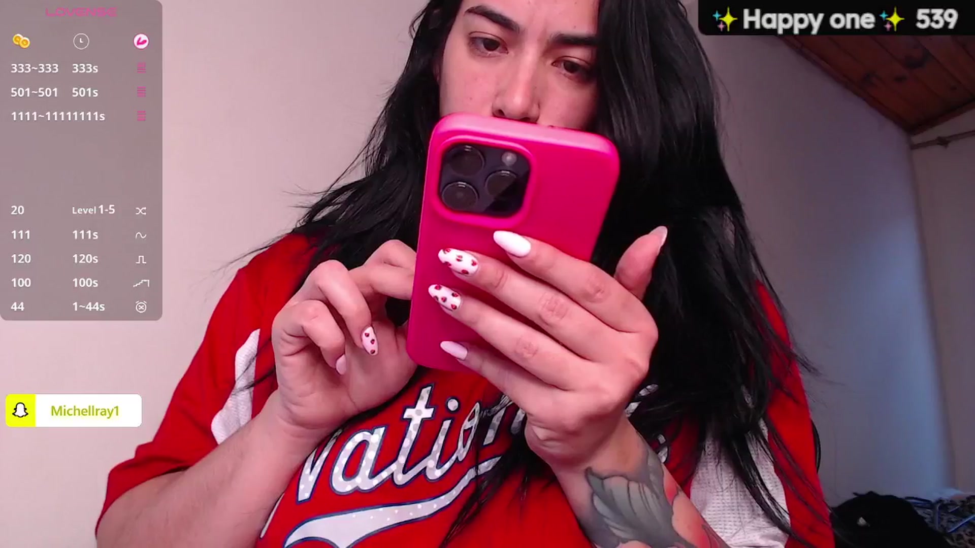 Gallery image thumbnail from MichellRay's myfreecams stream on, 04/18/2026, 17:39 image 10 of 20