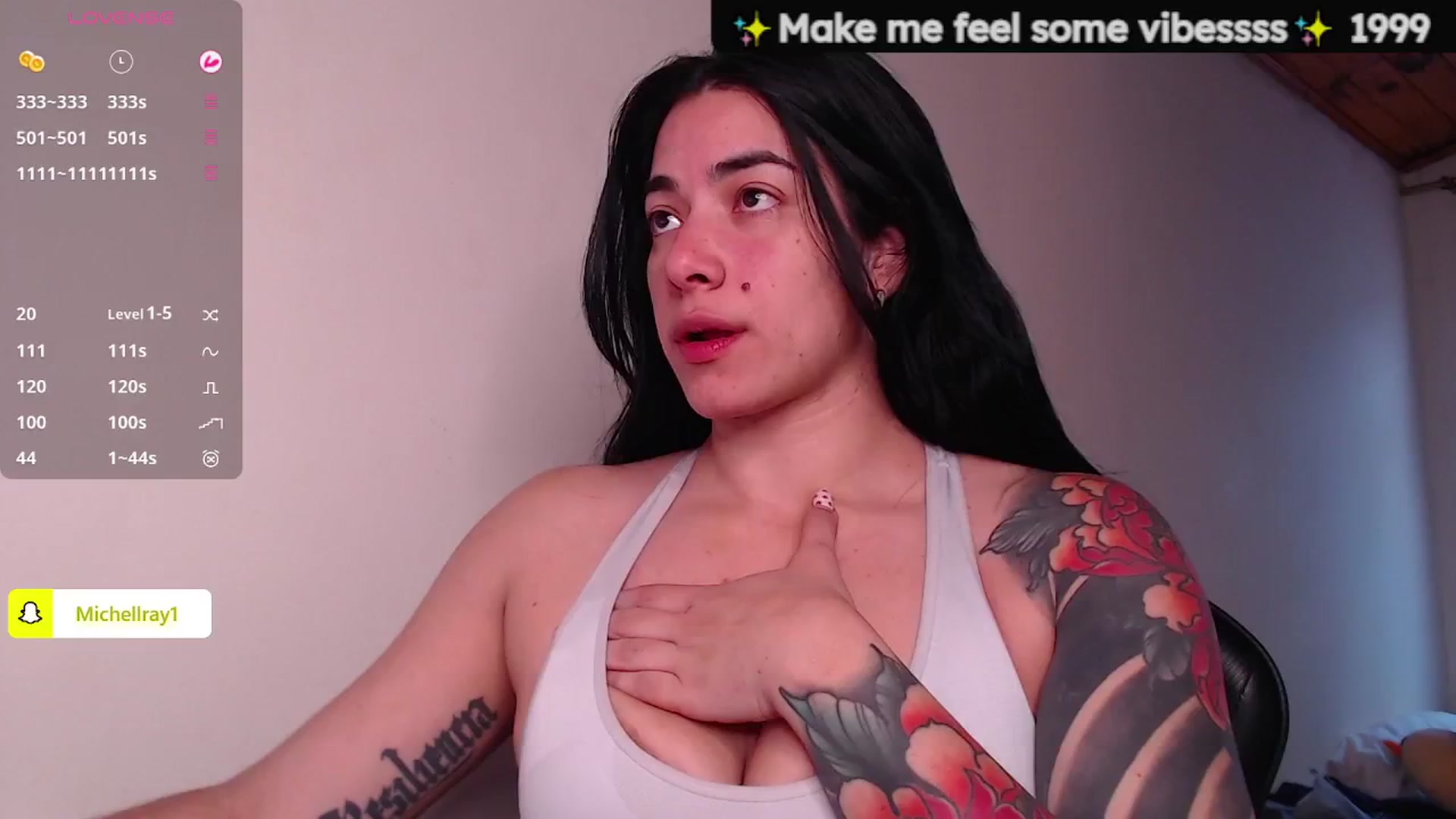 Gallery image thumbnail from MichellRay's myfreecams stream on, 05/01/2026, 18:24 image 8 of 20