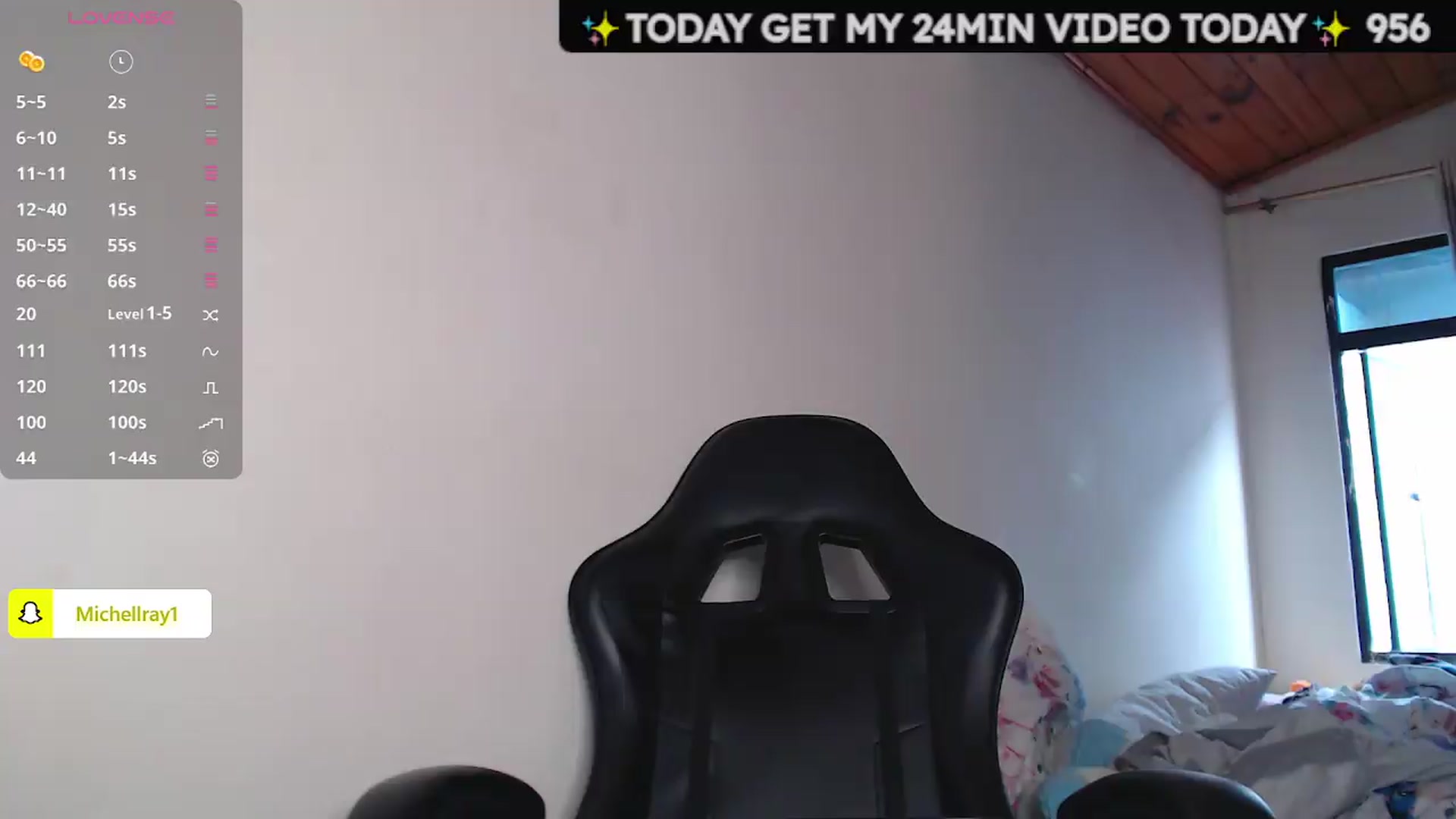 Gallery image thumbnail from MichellRay's myfreecams stream on, 05/24/2026, 20:01 image 7 of 20