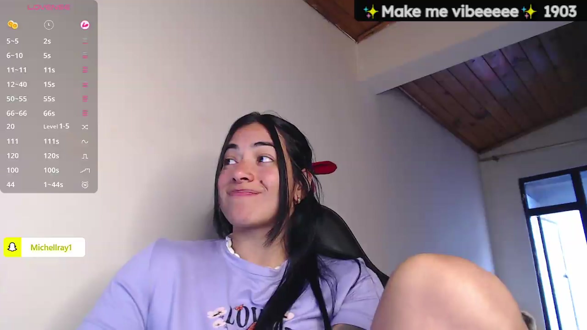 Gallery image thumbnail from MichellRay's myfreecams stream on, 06/07/2026, 17:45 image 16 of 20