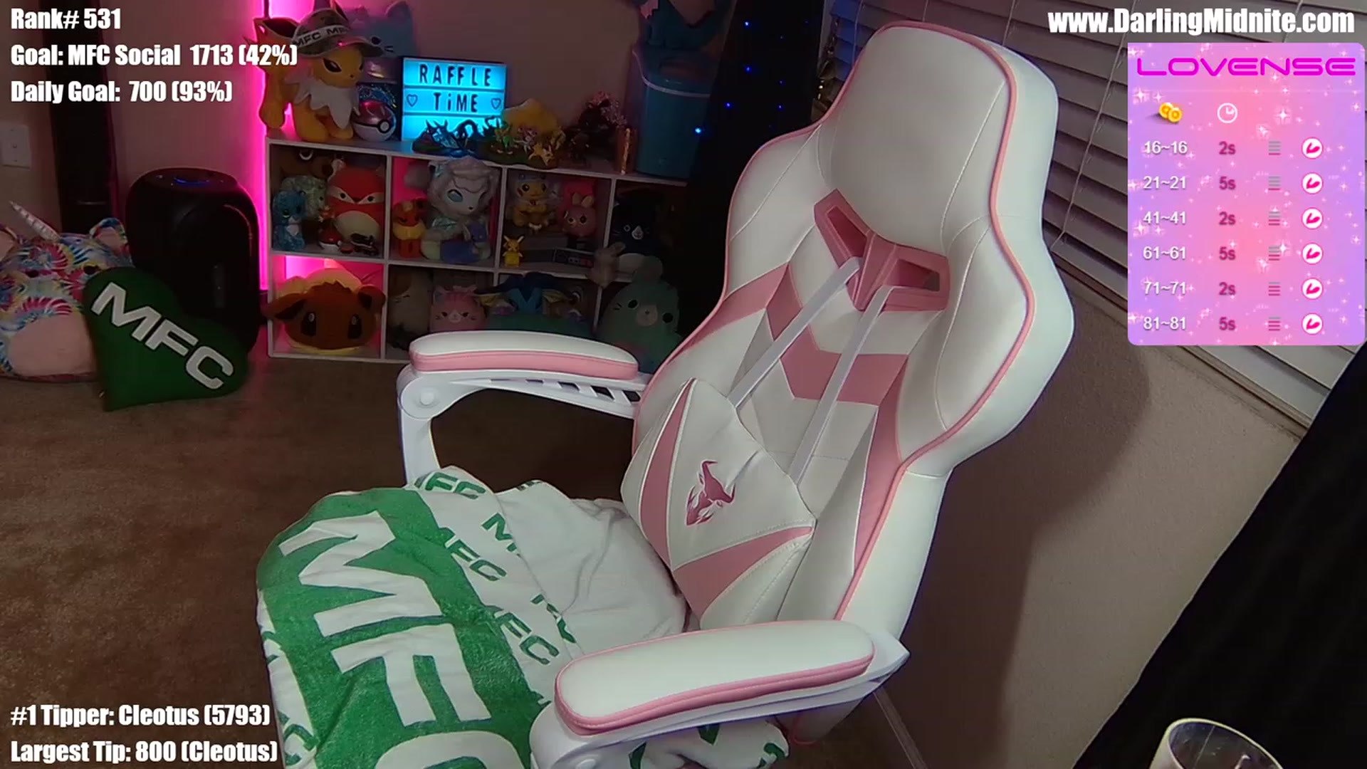 Gallery image thumbnail from MidniteXXX's myfreecams stream on, 03/29/2023, 07:25 image 1 of 20