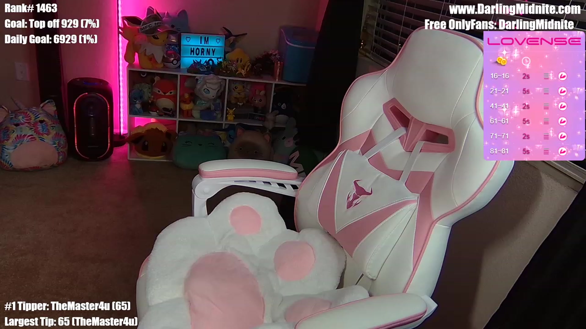 Gallery image thumbnail from MidniteXXX's myfreecams stream on, 04/13/2023, 04:53 image 3 of 20
