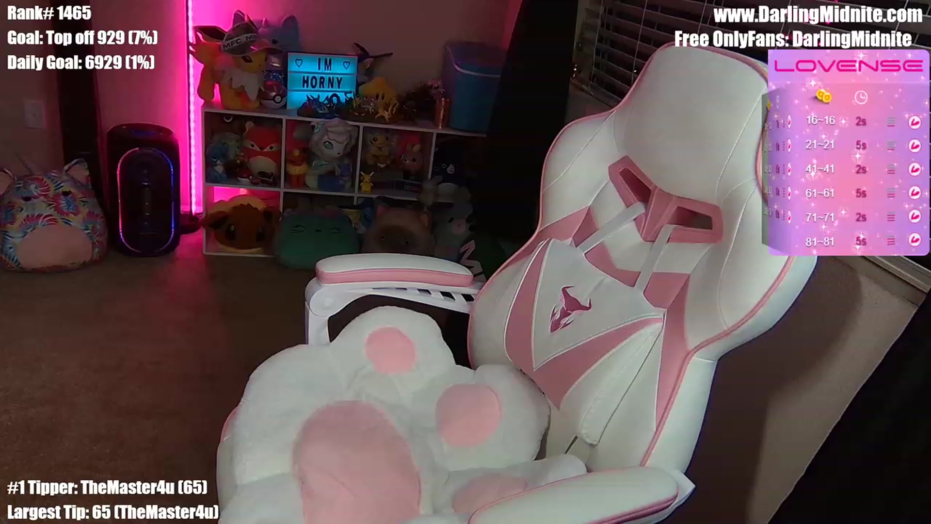 Gallery image thumbnail from MidniteXXX's myfreecams stream on, 04/13/2023, 04:53 image 4 of 20