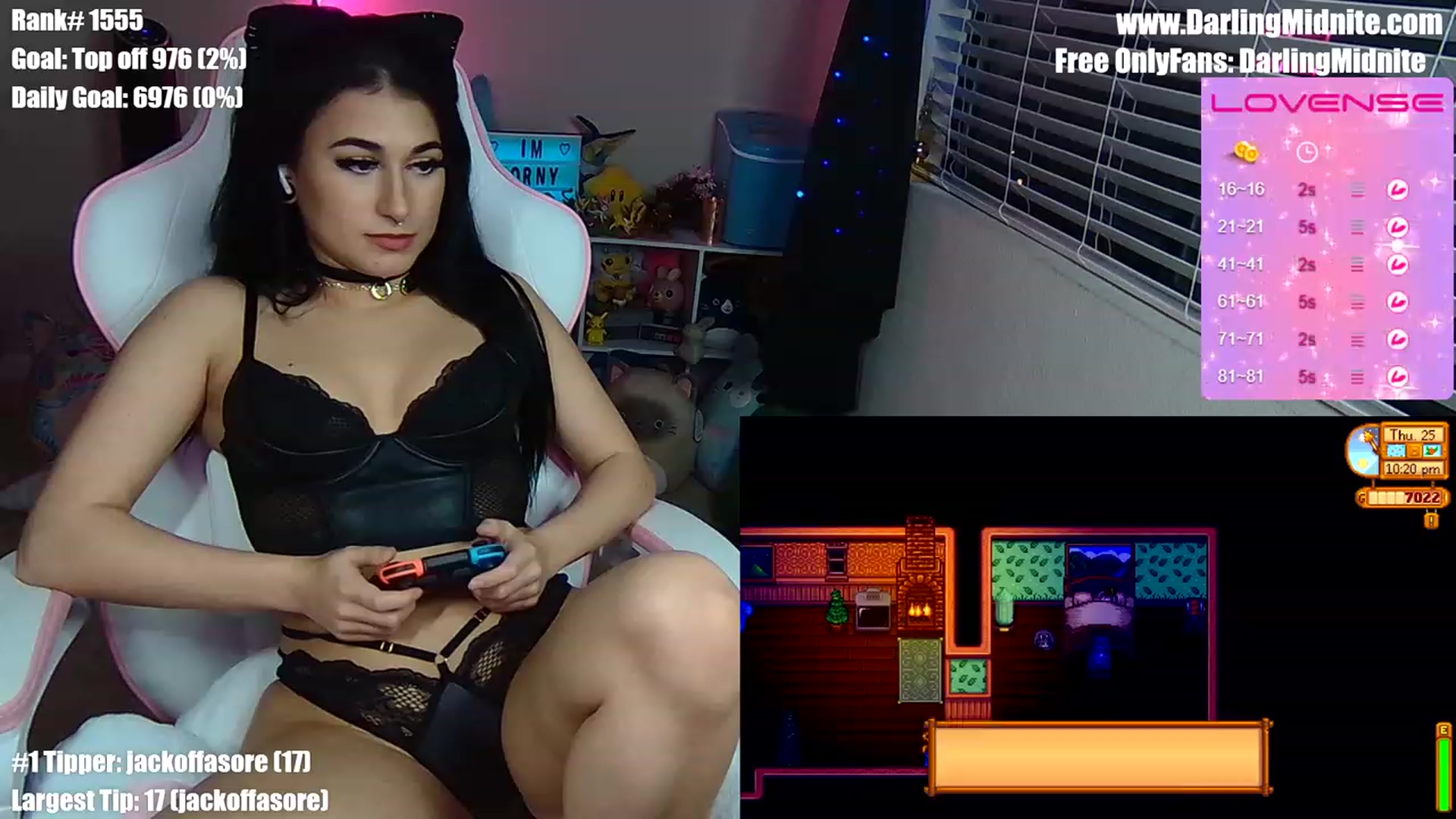 Gallery image thumbnail from MidniteXXX's myfreecams stream on, 04/14/2023, 04:55 image 16 of 20
