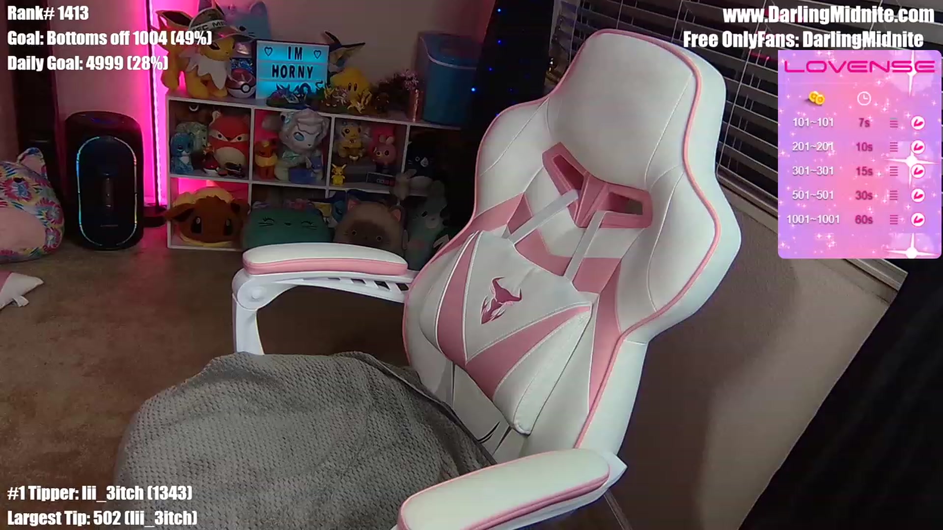 Gallery image thumbnail from MidniteXXX's myfreecams stream on, 04/14/2023, 07:34 image 10 of 20