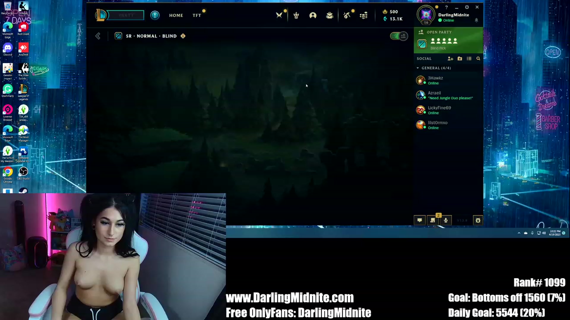 Gallery image thumbnail from MidniteXXX's myfreecams stream on, 04/20/2023, 06:57 image 6 of 20