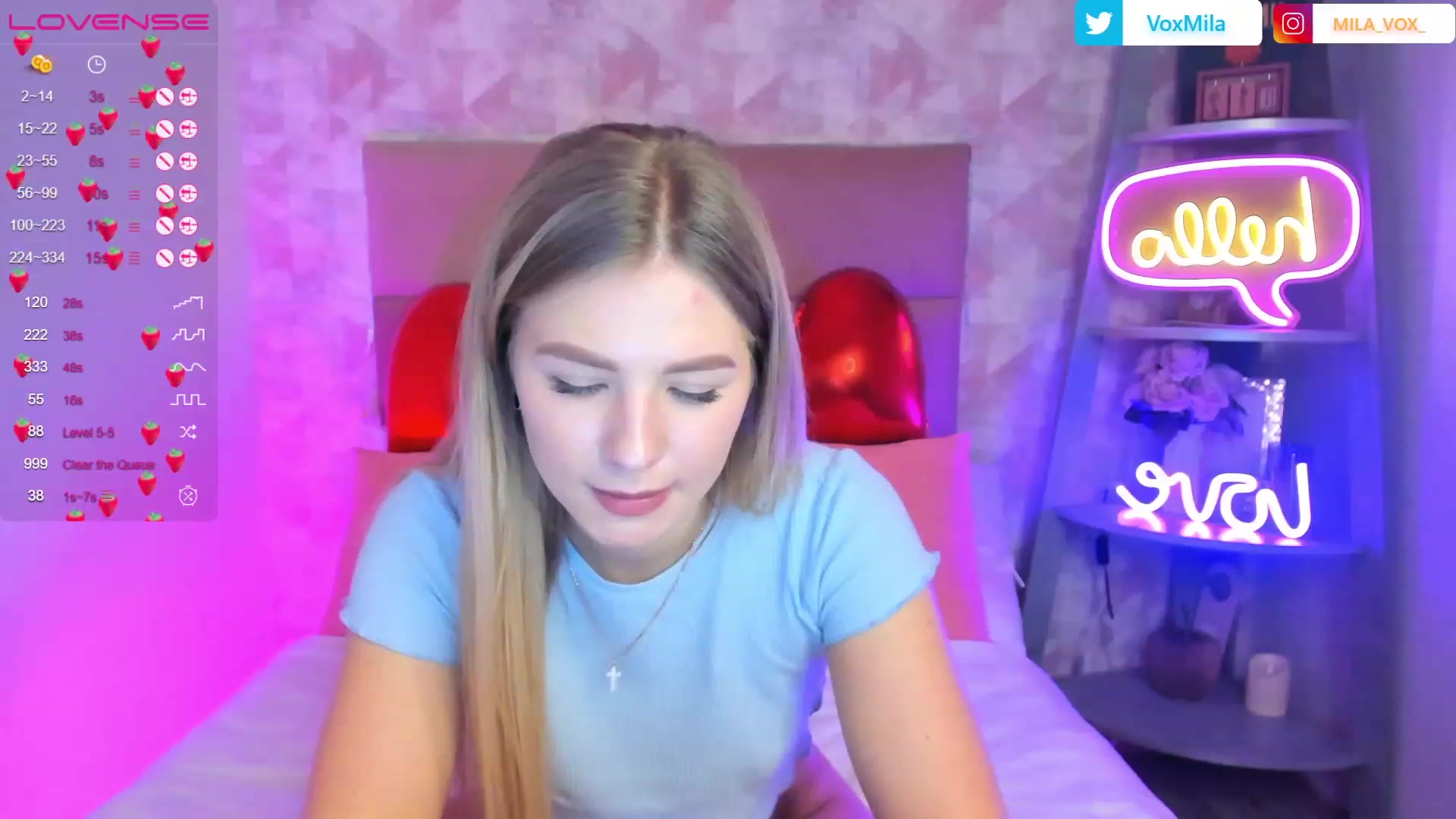 Gallery image thumbnail from MilaVox's myfreecams stream on, 02/18/2023, 16:01 image 10 of 20