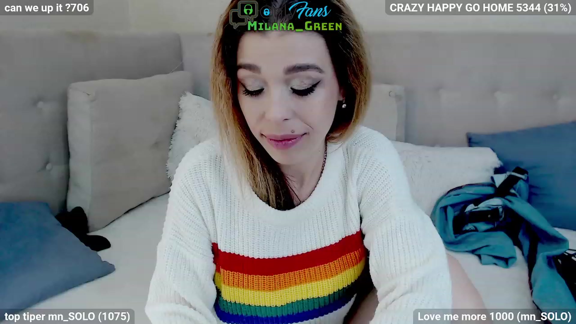 Gallery image thumbnail from MilanaGreen's myfreecams stream on, 11/19/2022, 13:53 image 7 of 20