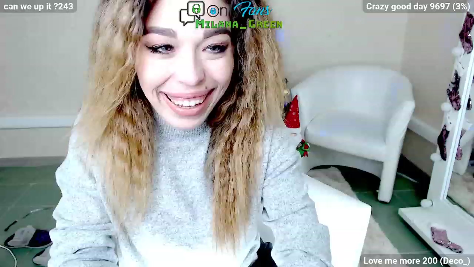 Gallery image thumbnail from MilanaGreen's myfreecams stream on, 12/17/2022, 12:20 image 14 of 20