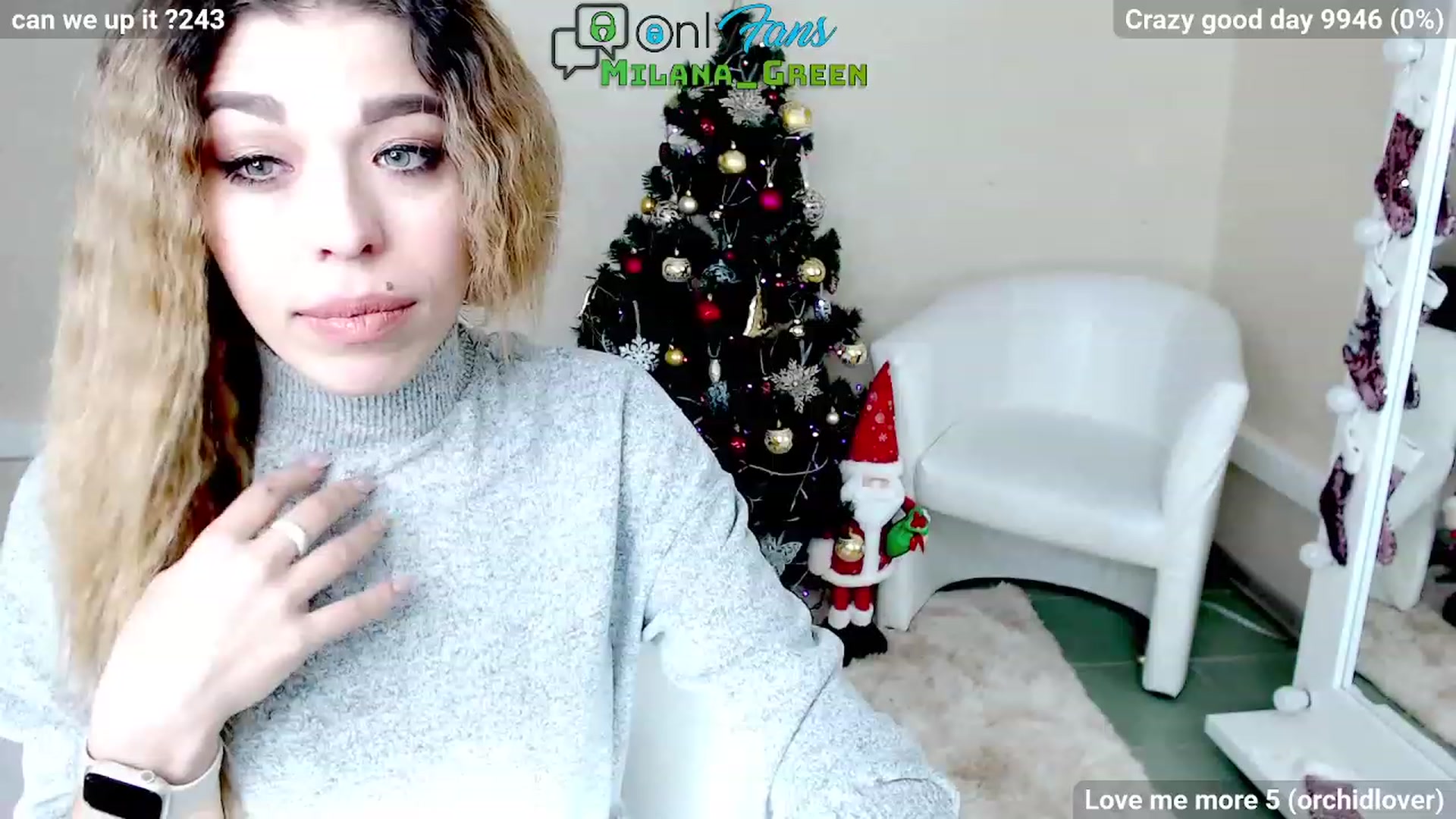 Gallery image thumbnail from MilanaGreen's myfreecams stream on, 12/17/2022, 12:20 image 8 of 20