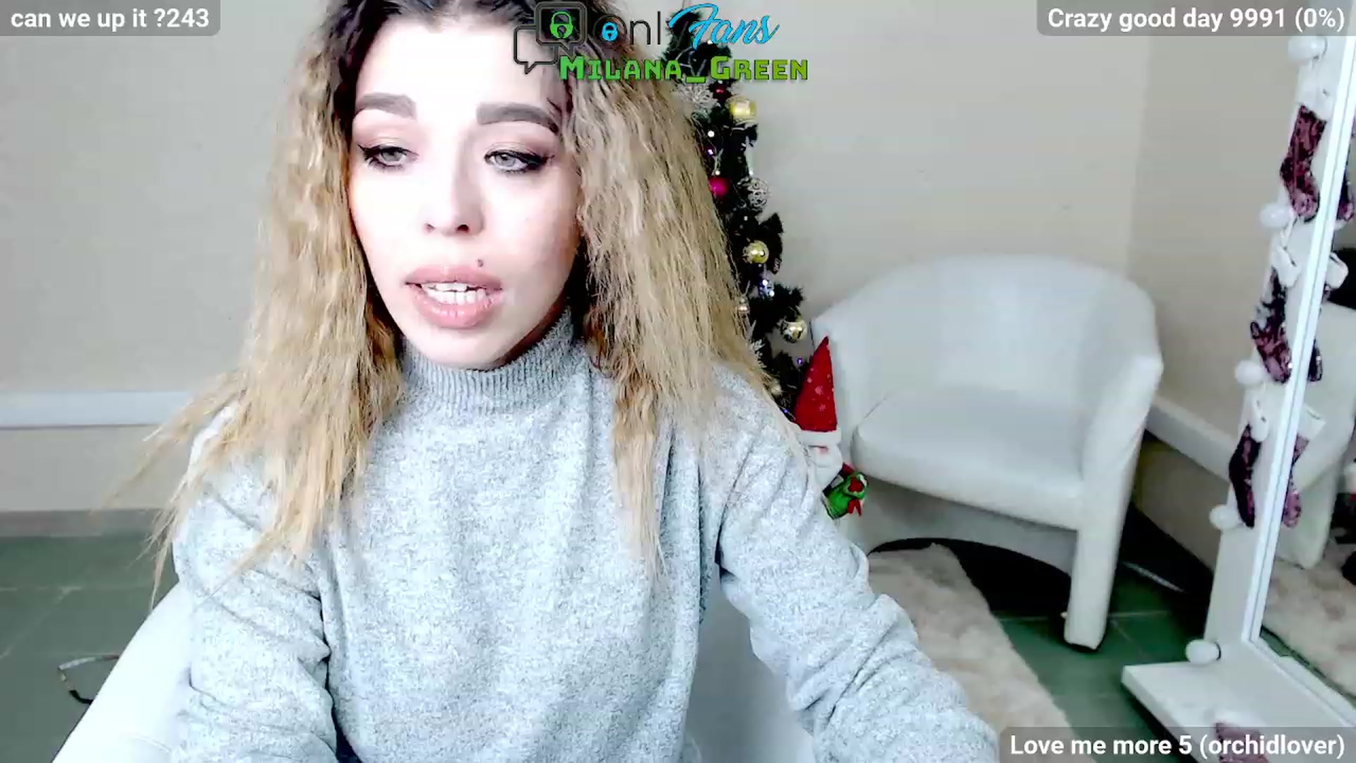 Gallery image thumbnail from MilanaGreen's myfreecams stream on, 12/17/2022, 12:20 image 2 of 20