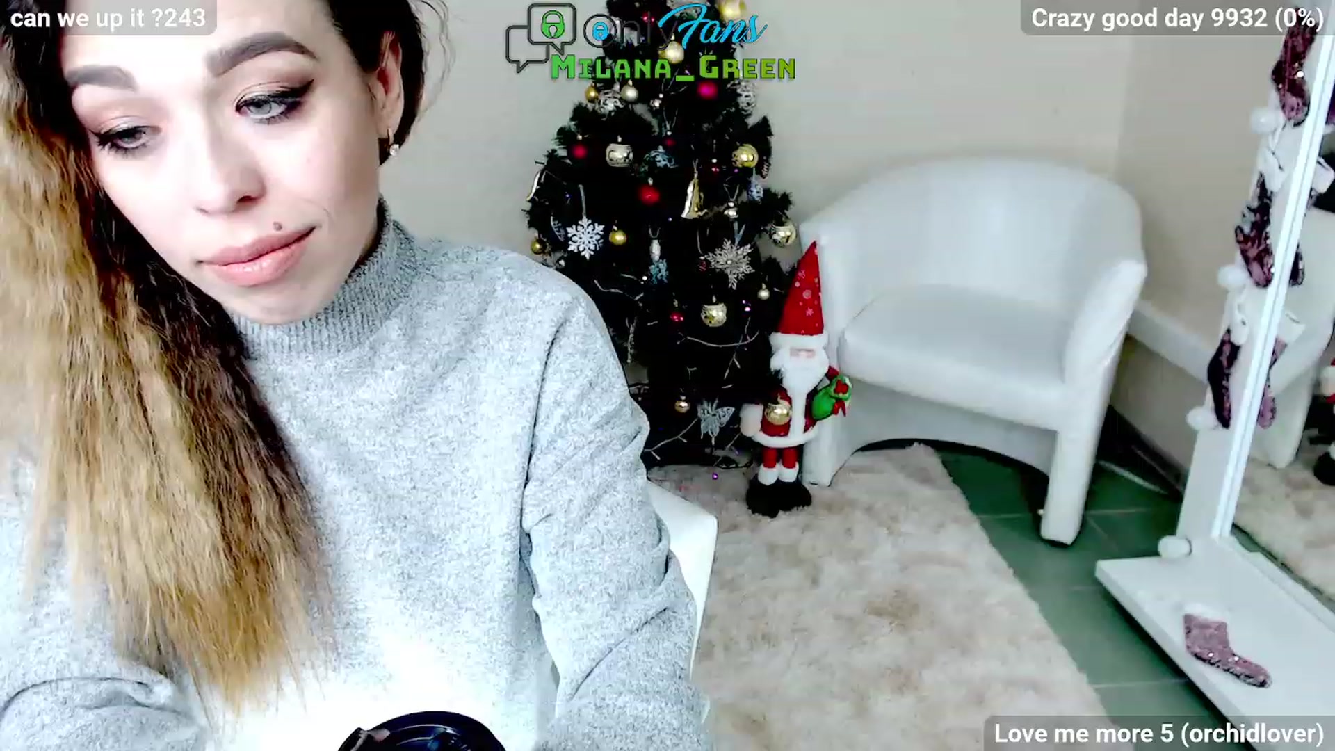 Gallery image thumbnail from MilanaGreen's myfreecams stream on, 12/17/2022, 12:20 image 9 of 20