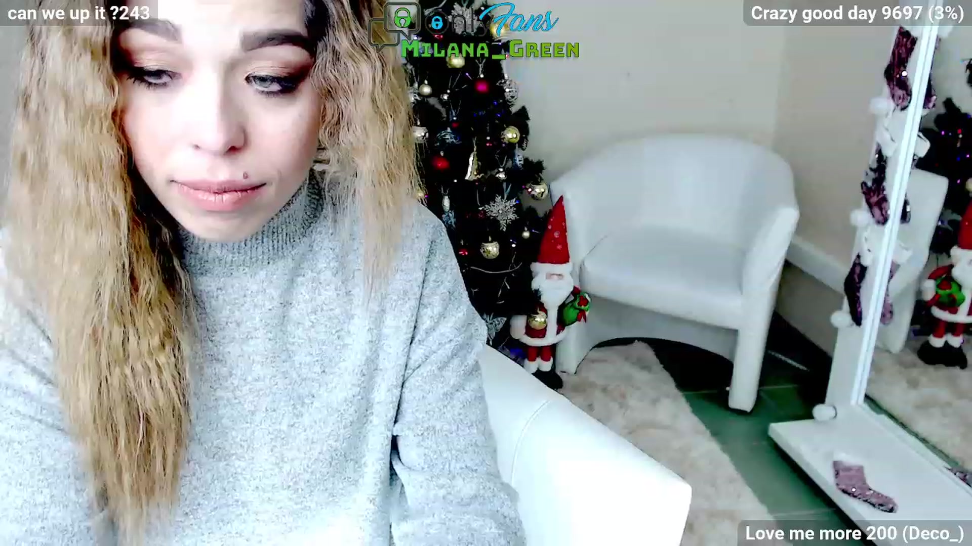 Gallery image thumbnail from MilanaGreen's myfreecams stream on, 12/17/2022, 12:20 image 15 of 20
