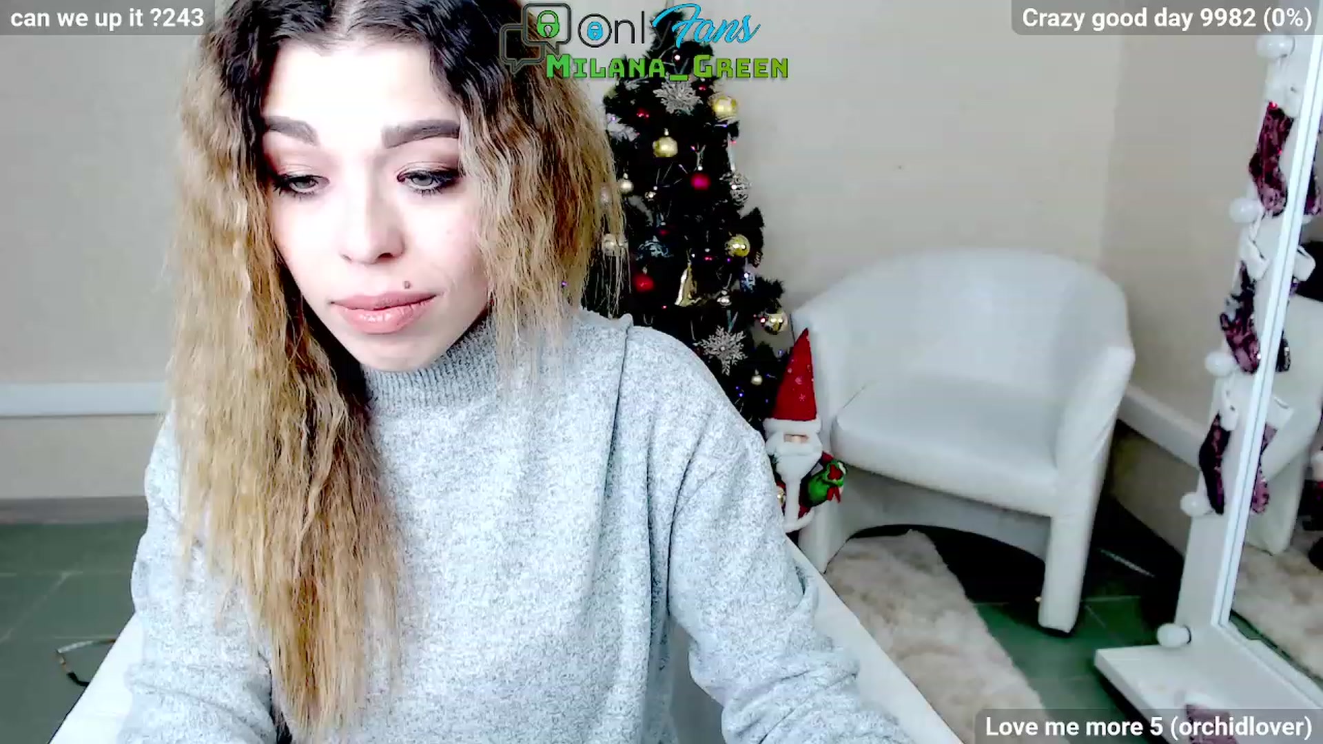 Gallery image thumbnail from MilanaGreen's myfreecams stream on, 12/17/2022, 12:20 image 4 of 20