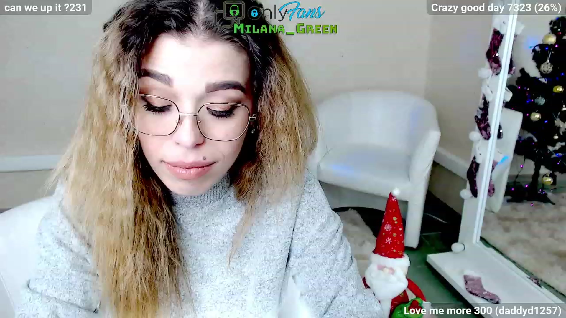 Gallery image thumbnail from MilanaGreen's myfreecams stream on, 12/17/2022, 13:55 image 17 of 20