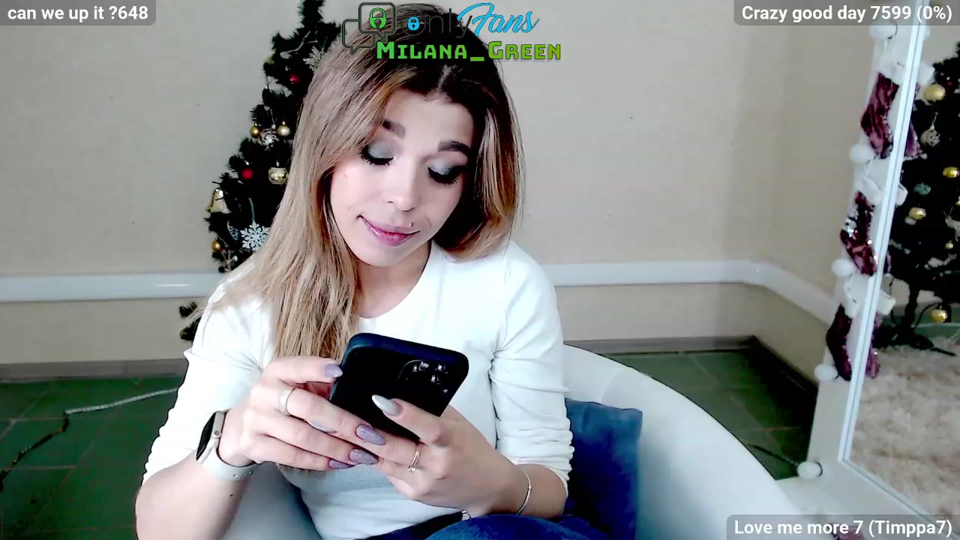 Gallery image thumbnail from MilanaGreen's myfreecams stream on, 01/05/2023, 13:23 image 4 of 20
