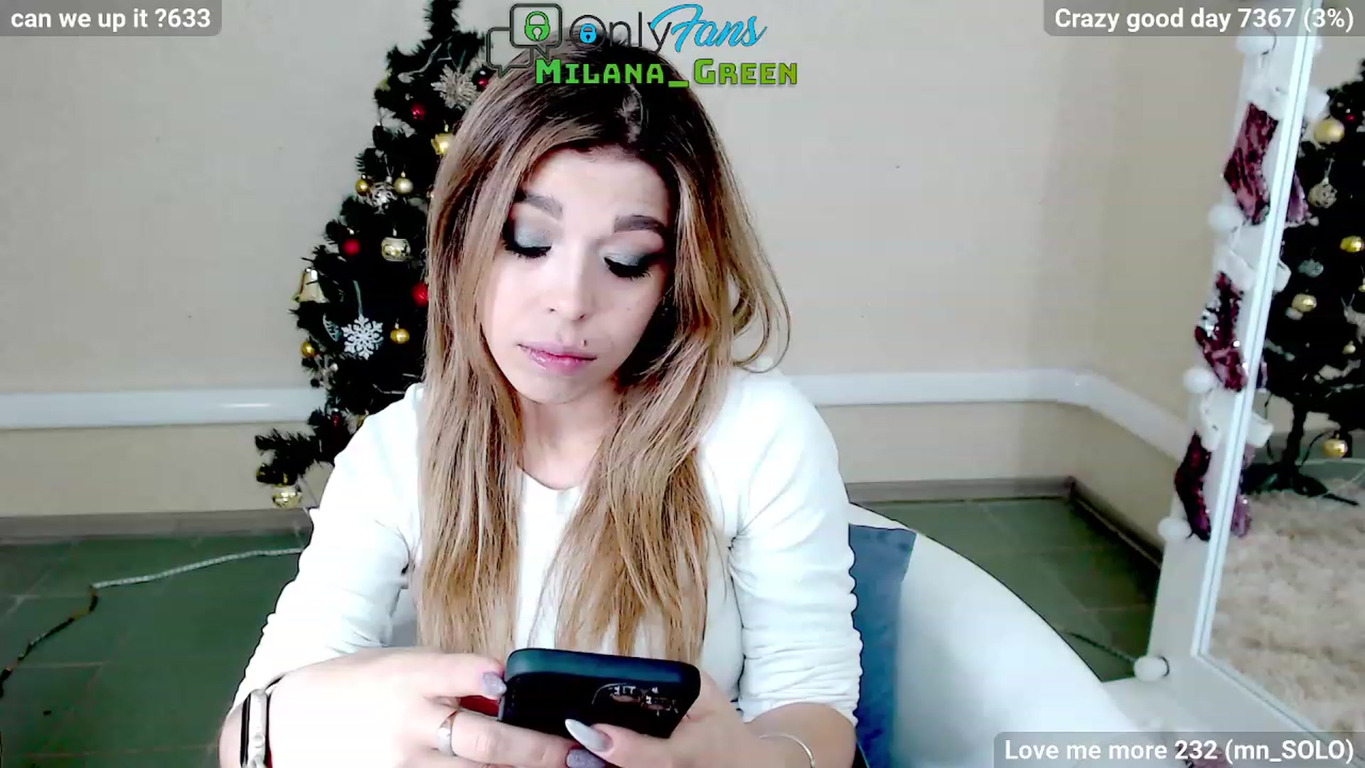 Gallery image thumbnail from MilanaGreen's myfreecams stream on, 01/05/2023, 13:23 image 20 of 20