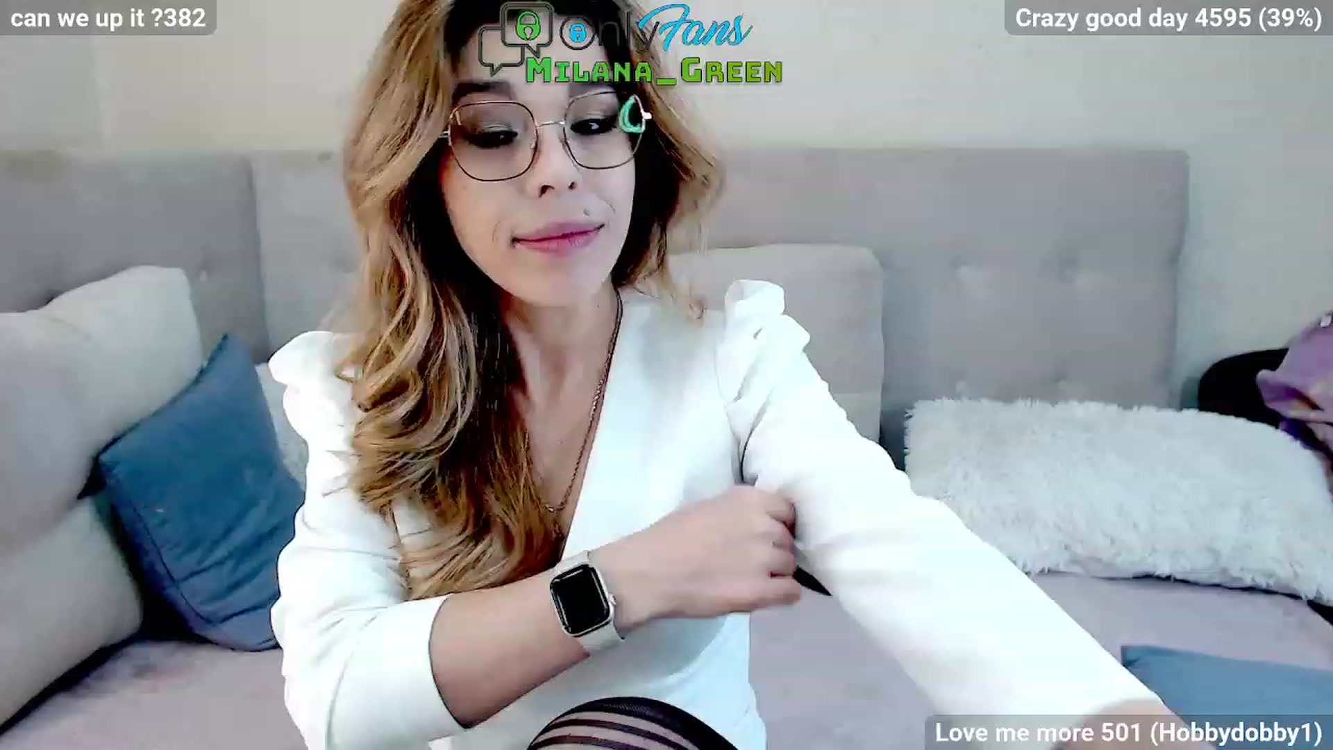 Gallery image thumbnail from MilanaGreen's myfreecams stream on, 01/20/2023, 12:16 image 13 of 20