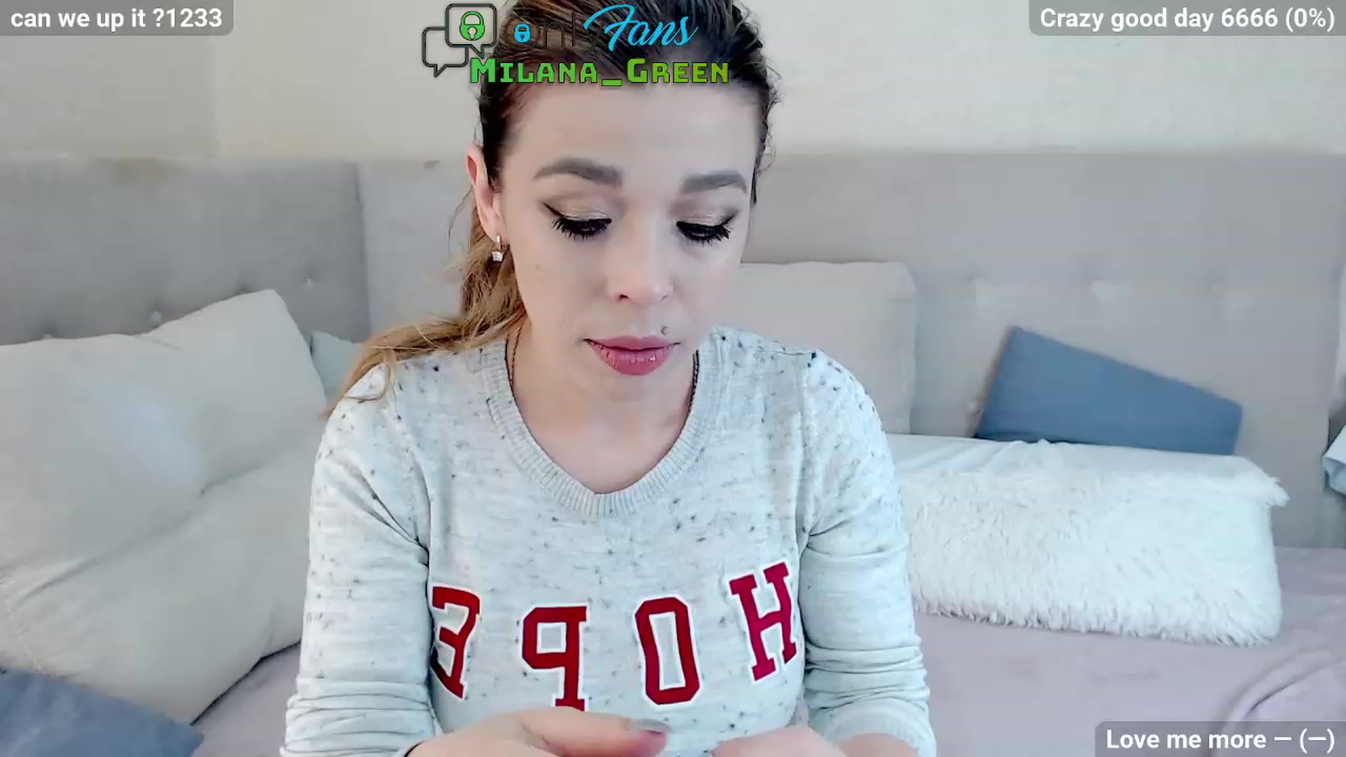 Gallery image thumbnail from MilanaGreen's myfreecams stream on, 02/05/2023, 10:55 image 11 of 20