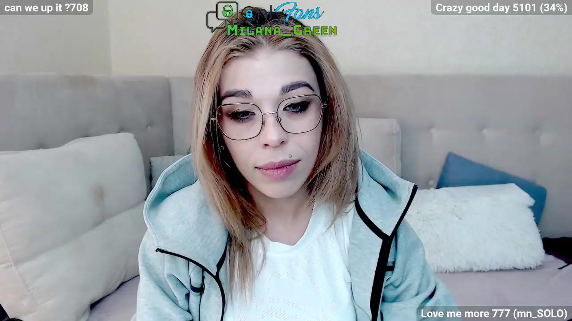 Gallery image thumbnail from MilanaGreen's myfreecams stream on, 02/12/2023, 14:30 image 9 of 20