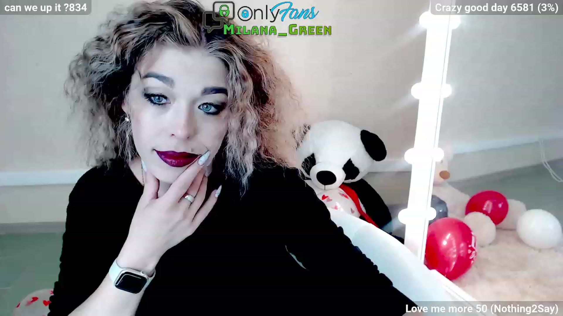 Gallery image thumbnail from MilanaGreen's myfreecams stream on, 02/14/2023, 12:01 image 13 of 20